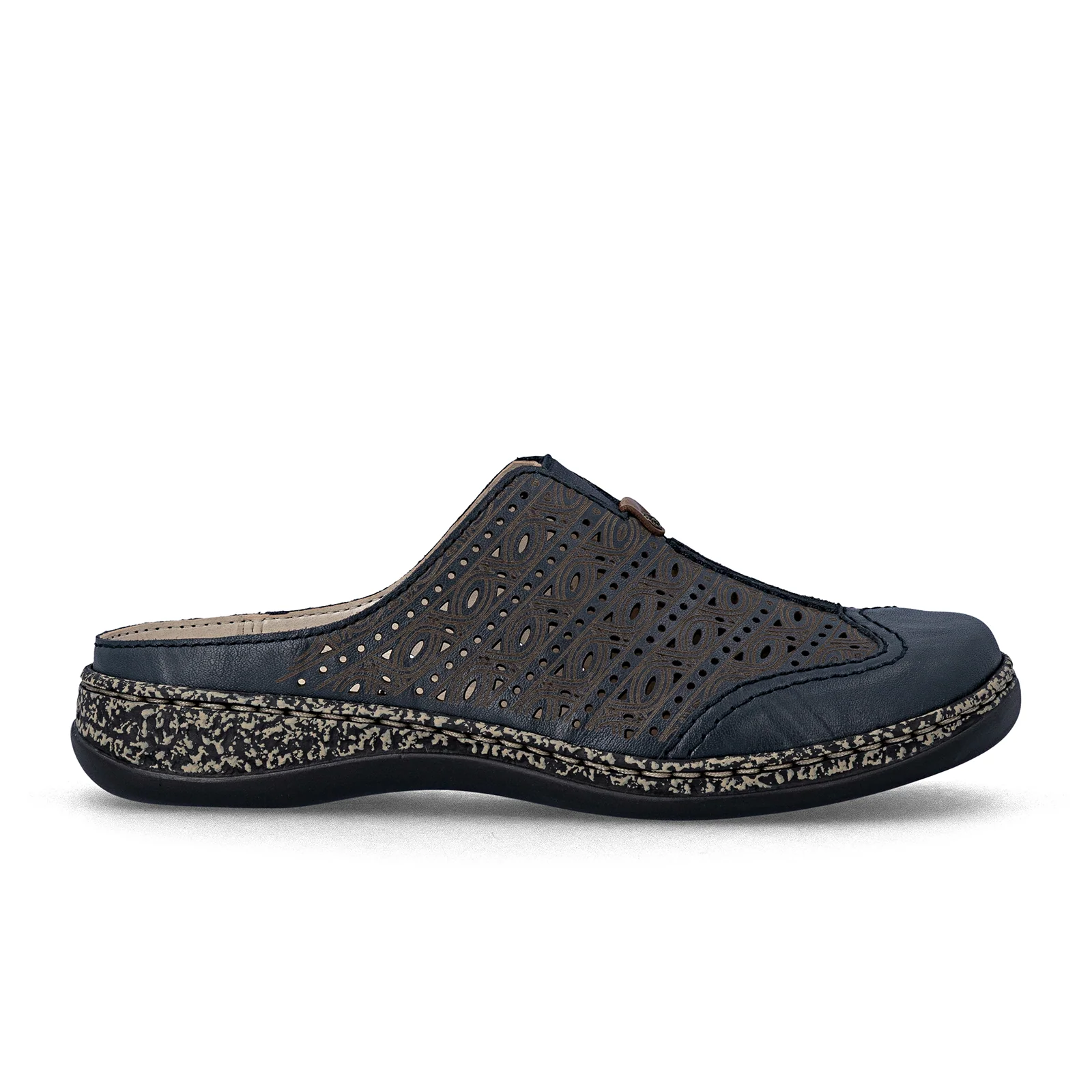 Rieker Daisy 76 Clog (Women) - Blue