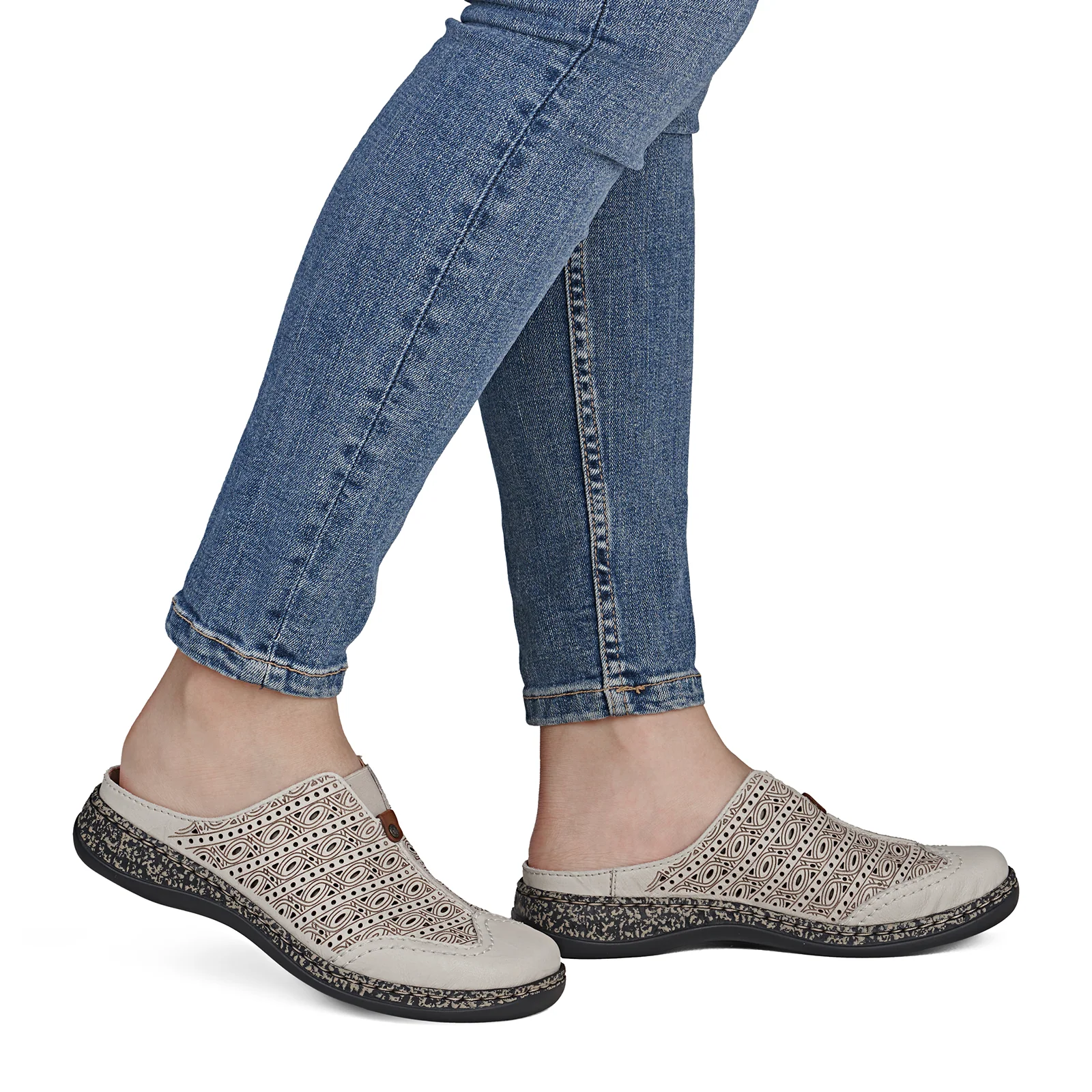 Rieker Daisy 76 Clog (Women) - Off White - Image 10
