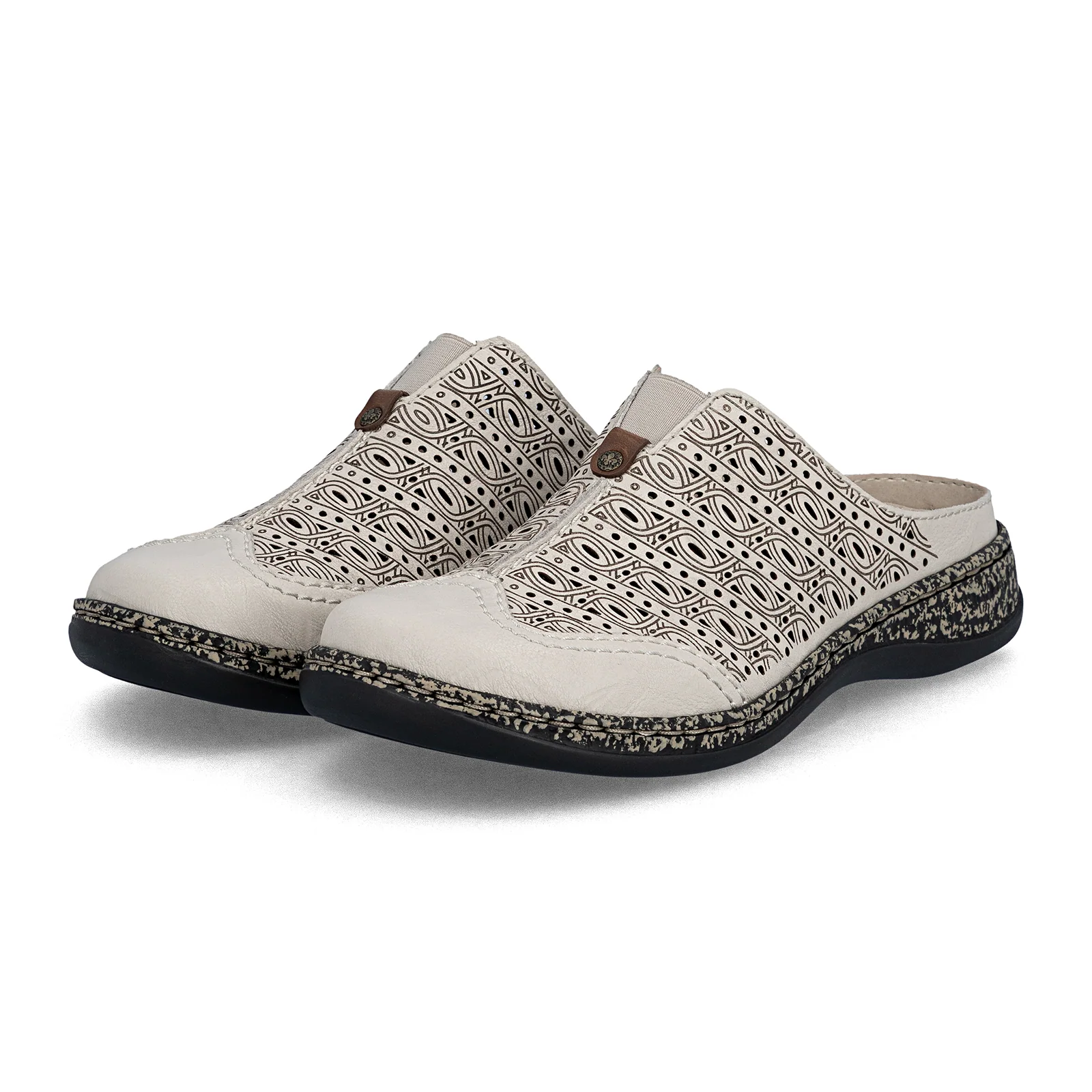 Rieker Daisy 76 Clog (Women) - Off White - Image 5