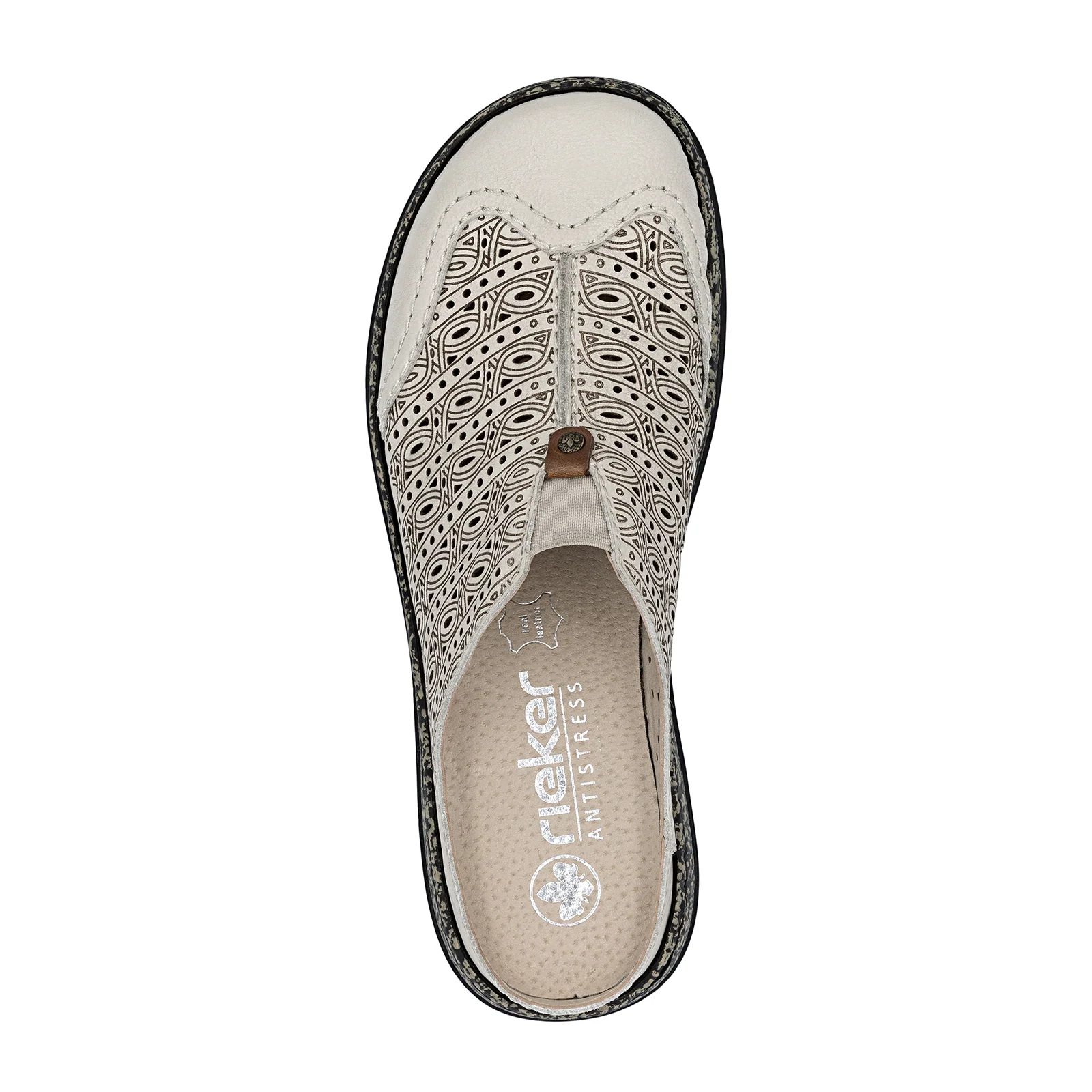Rieker Daisy 76 Clog (Women) - Off White - Image 8