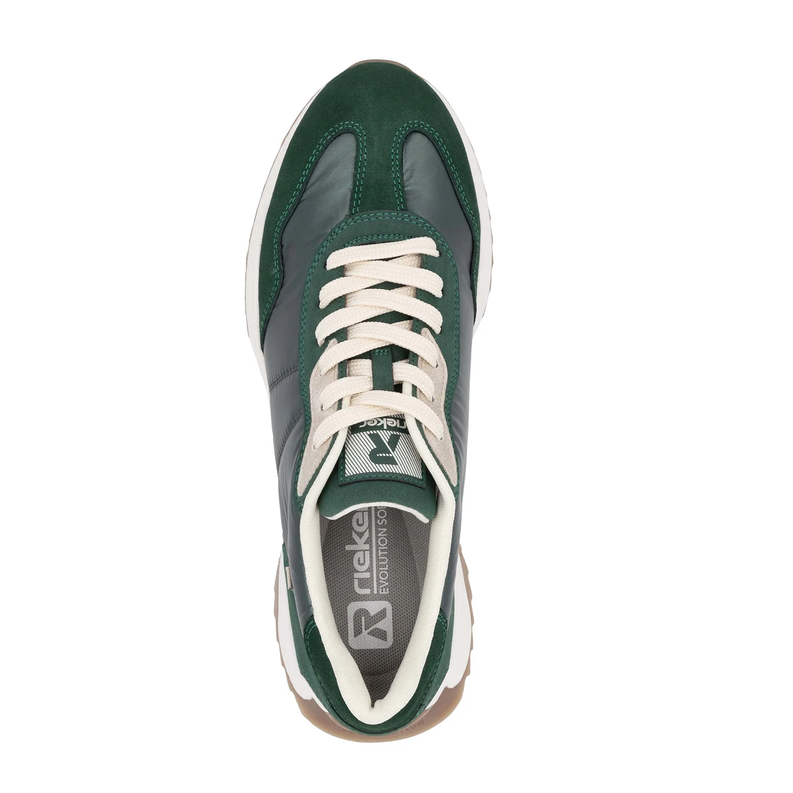Rieker Dhara 06 Sneaker (Women) - Bottle Green/Samira - Image 3