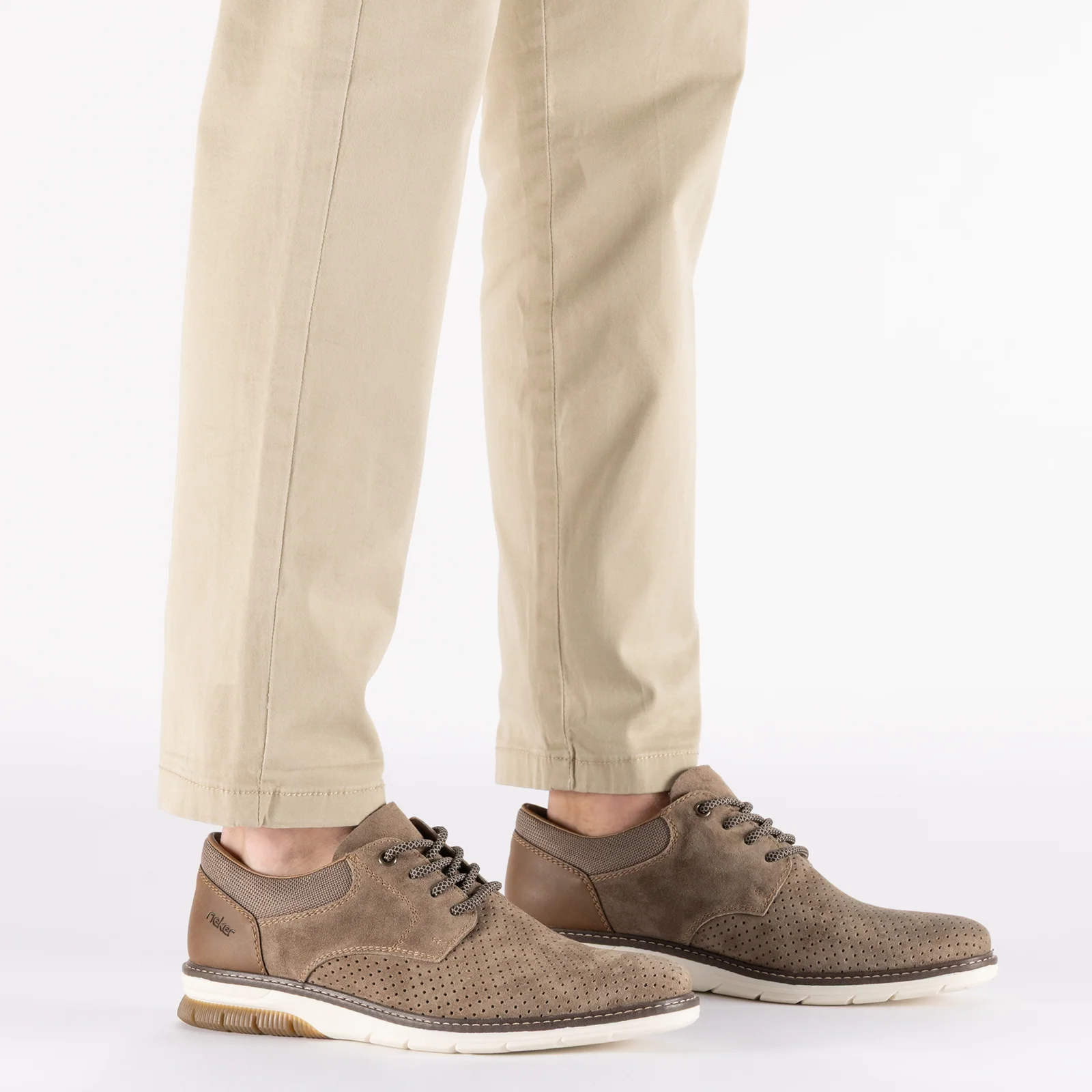 Rieker Dustin 25 Loafer (Men) - Cord/Nuss/Kiesel - Image 10