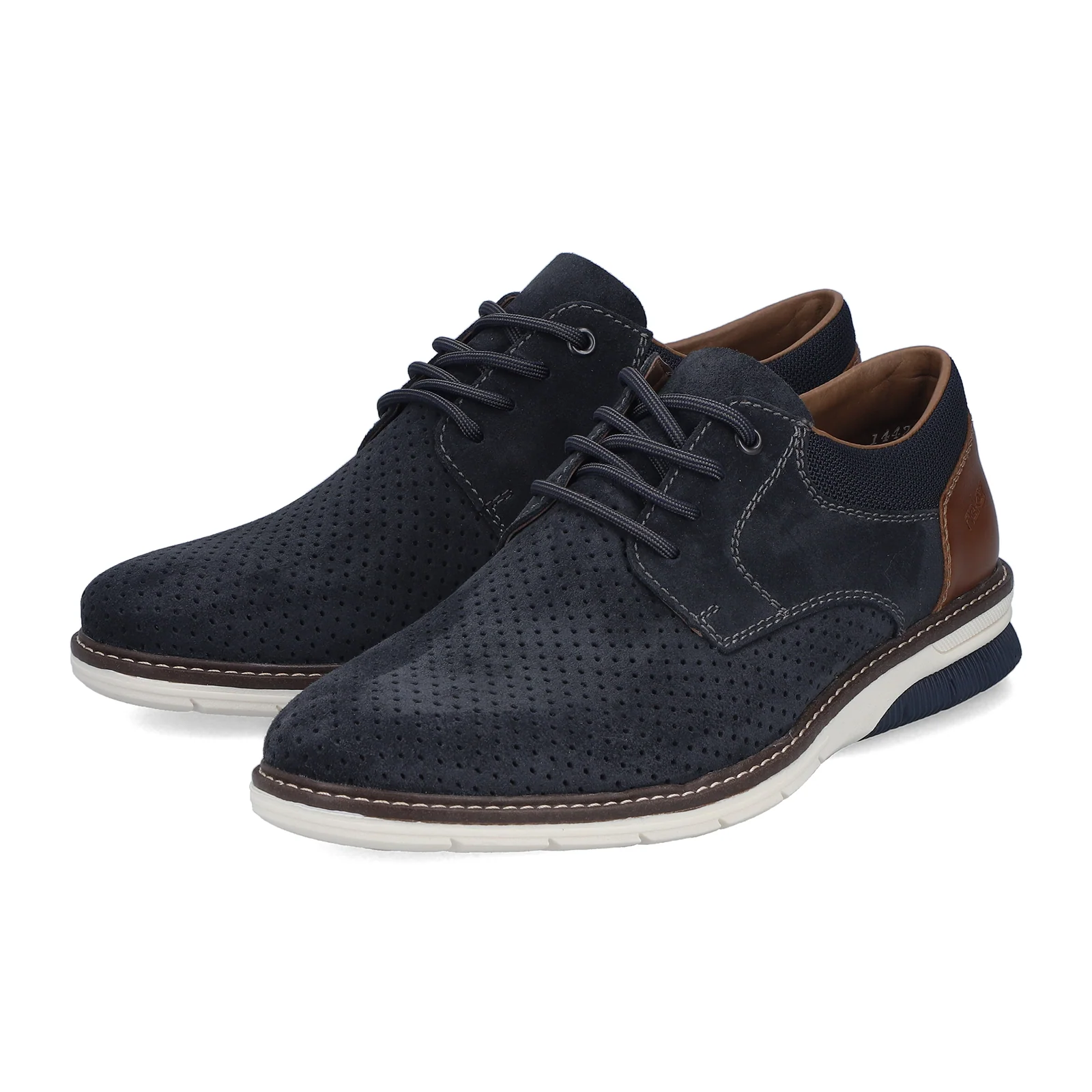 Rieker Dustin 25 Loafer (Men) - Kobalt/Amaretto/Ozean - Image 4