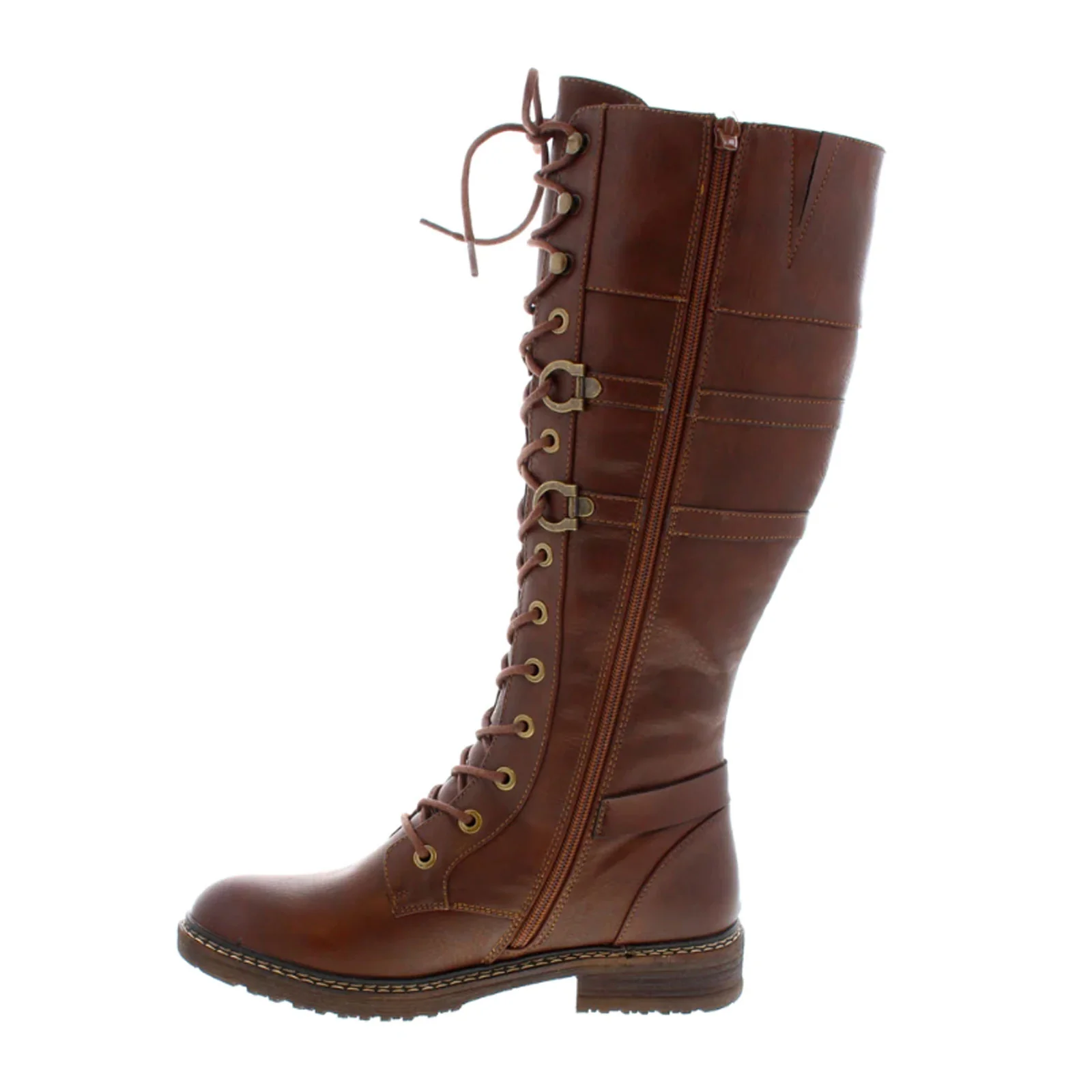 Rieker Eagle 32 Tall Boot (Women) - Brown - Image 2