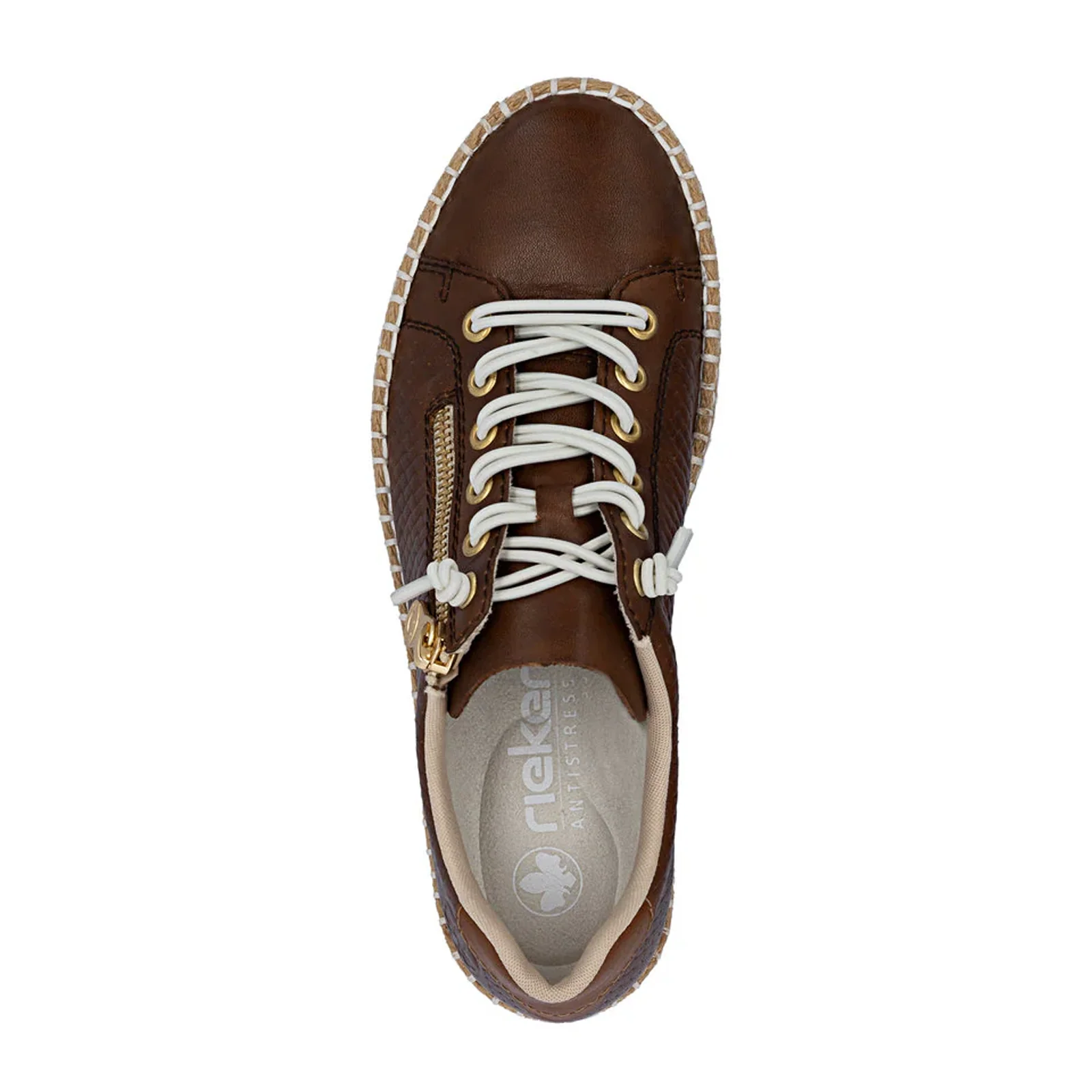 Rieker Enya 40 Sneaker (Women) - Chestnut - Image 6