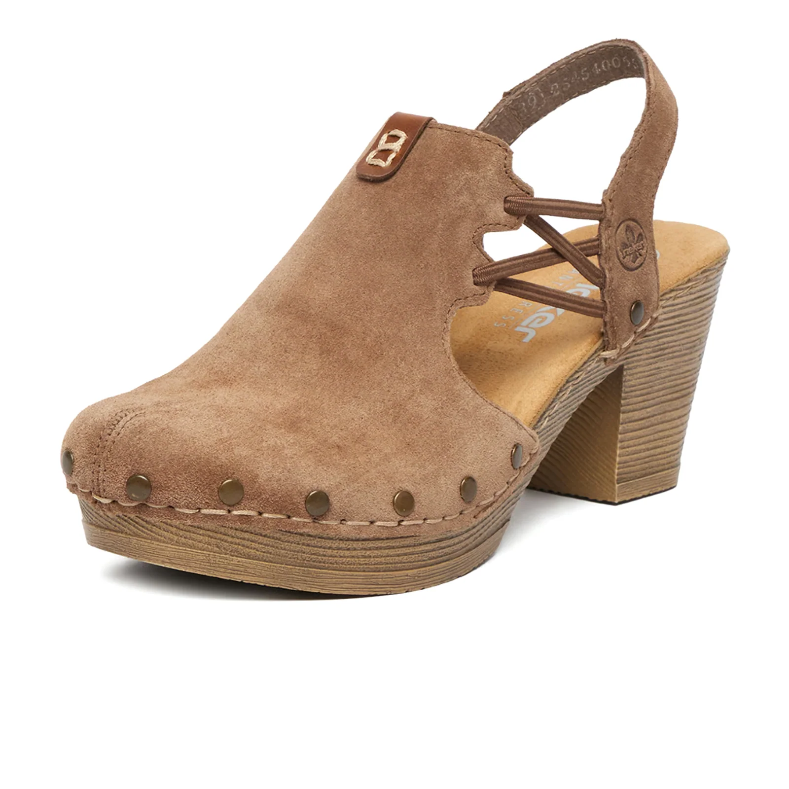 Rieker Gela 75 Heel (Women) - Wood/Amaretto - Image 2