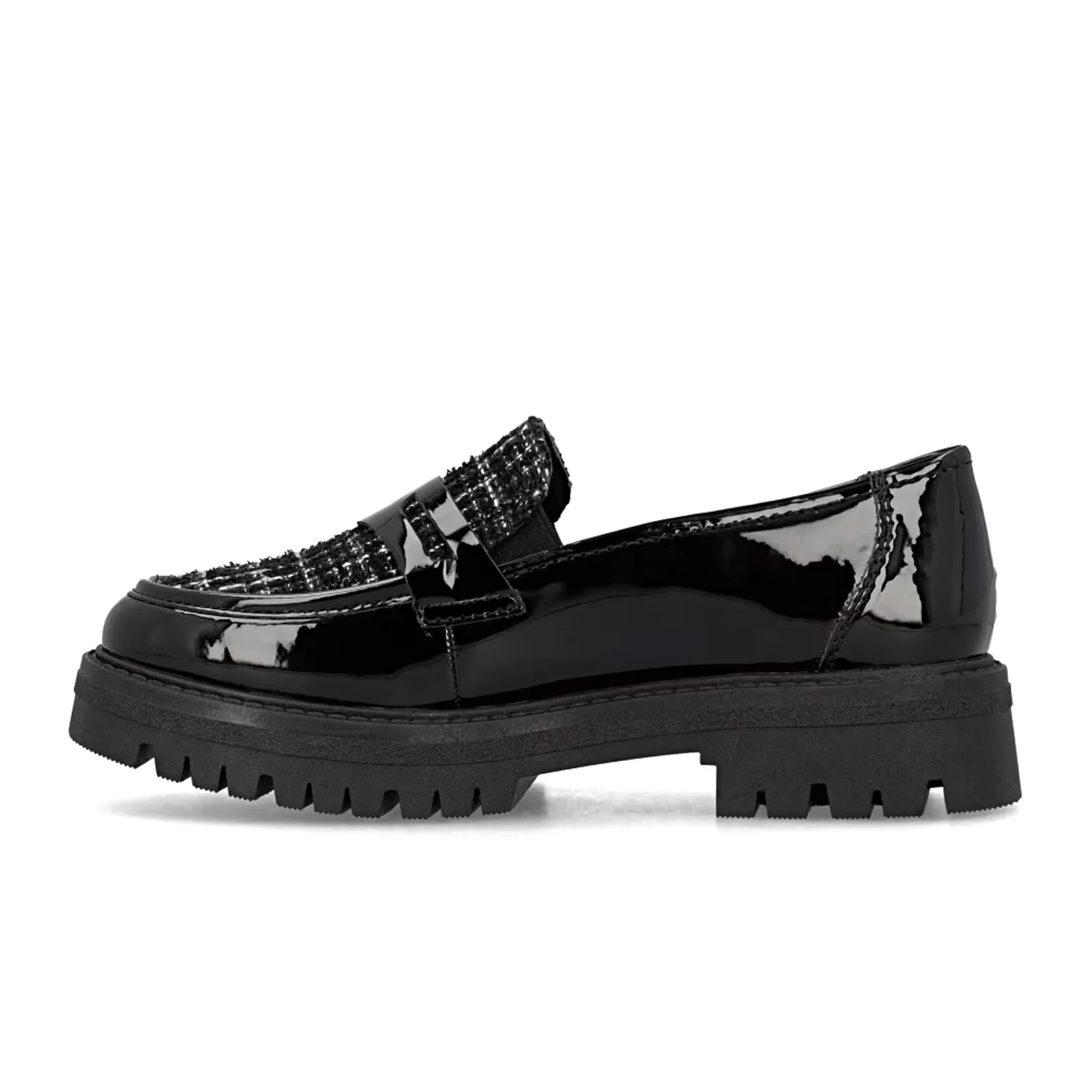 Rieker Gitta 50 Loafer (Women) - Schwarz/Schwarz Weiss - Image 2