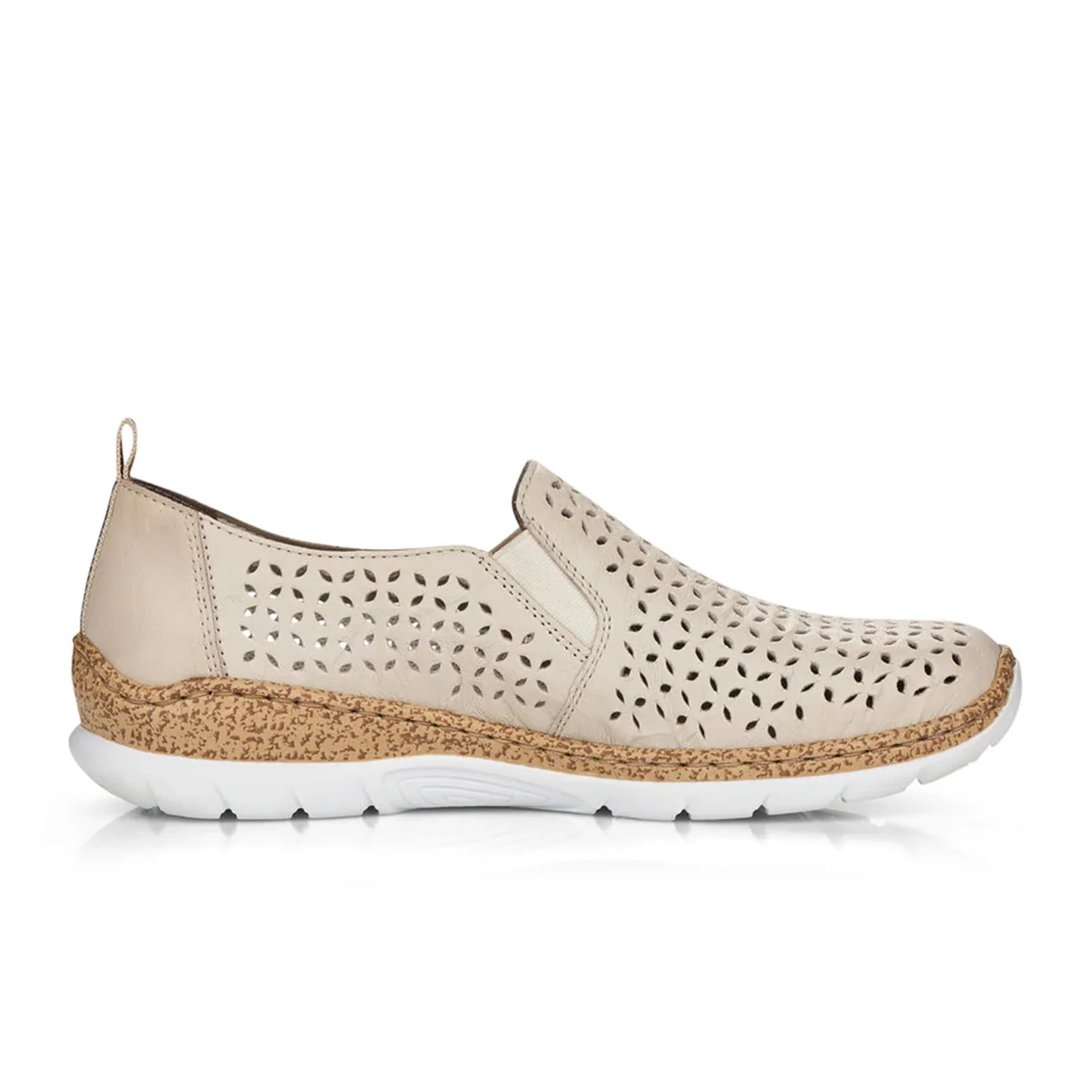 Rieker Nikita 51 Slip On (Women) - Cream