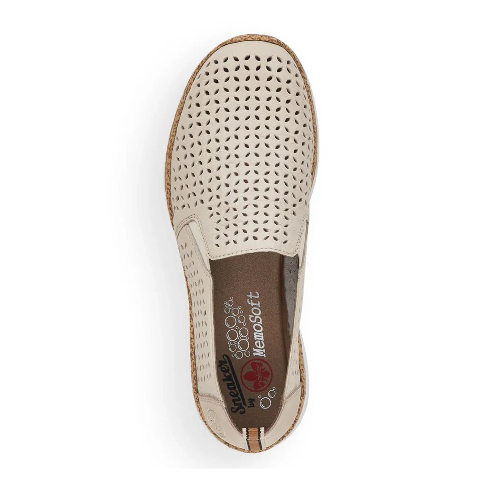 Rieker Nikita 51 Slip On (Women) - Cream - Image 6