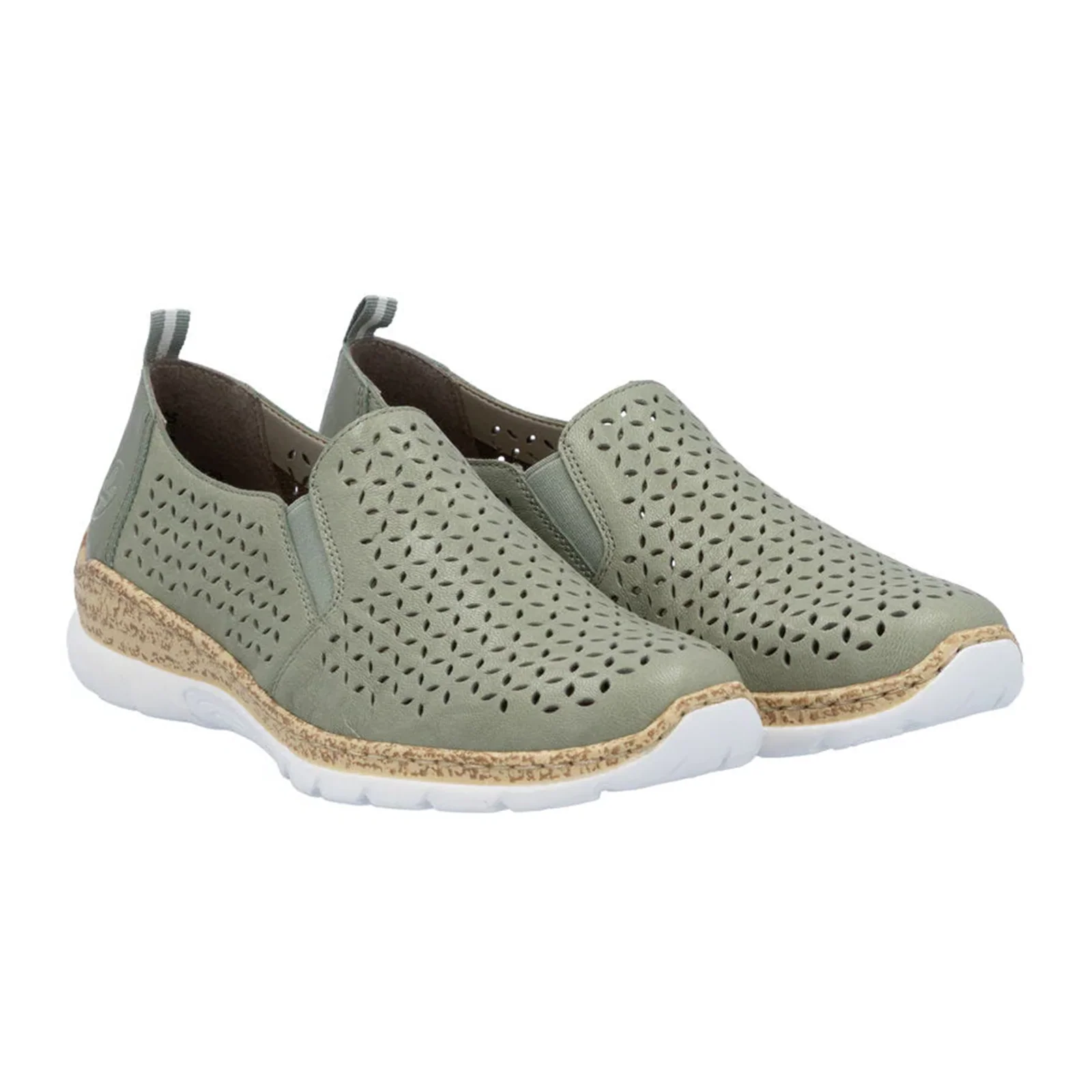 Rieker Nikita 51 Slip On (Women) - Mint - Image 6