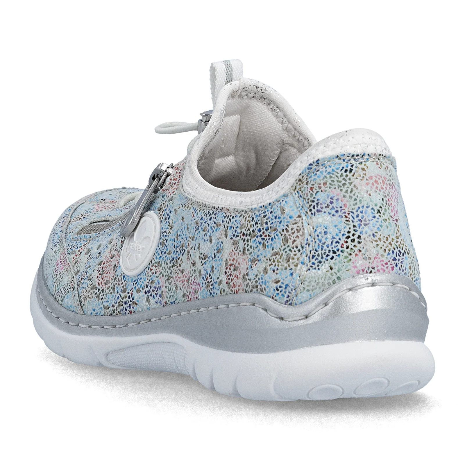 Rieker Nikita 52 Sneaker (Women) - Ice-Multi/Weiss-Silber - Image 4