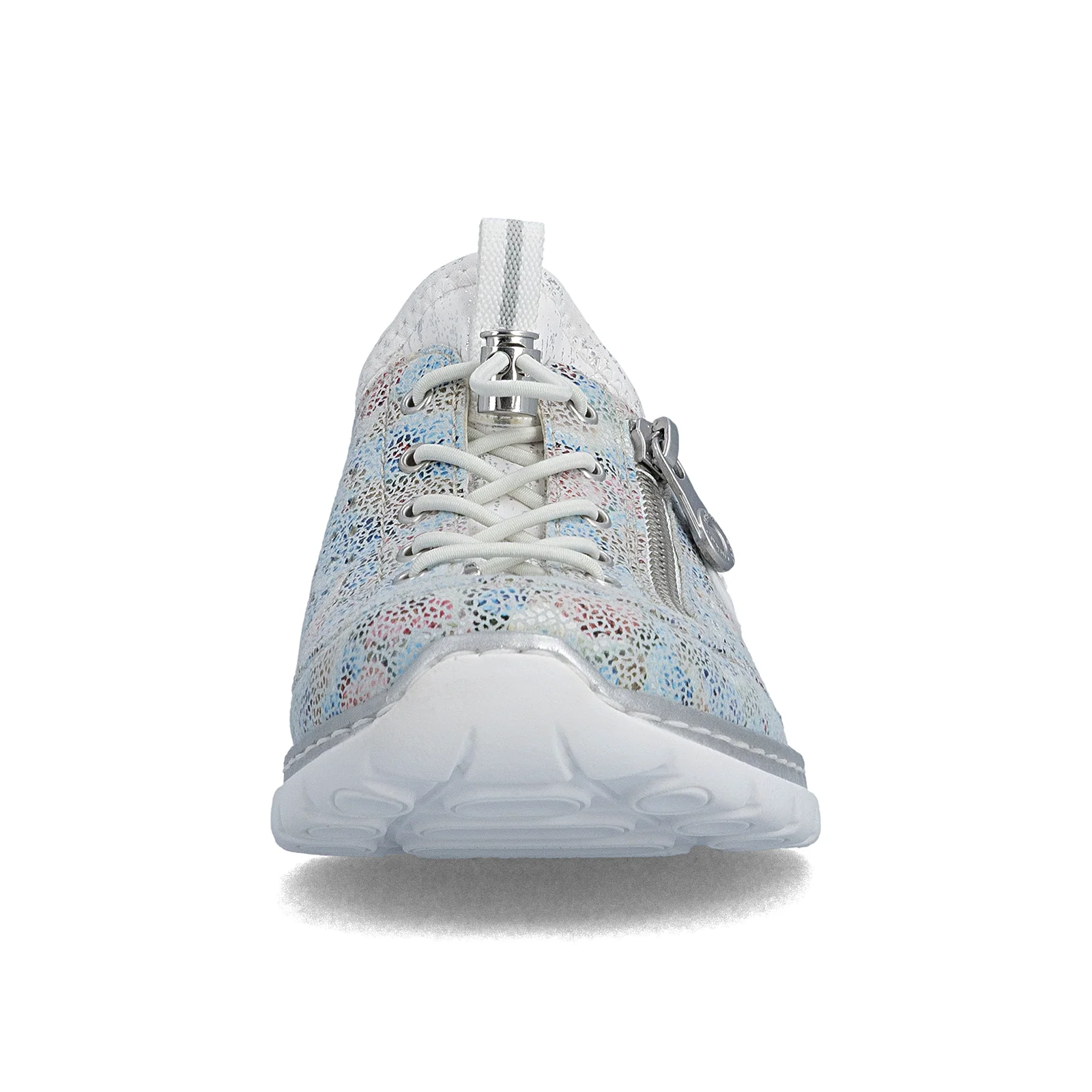 Rieker Nikita 52 Sneaker (Women) - Ice-Multi/Weiss-Silber - Image 6