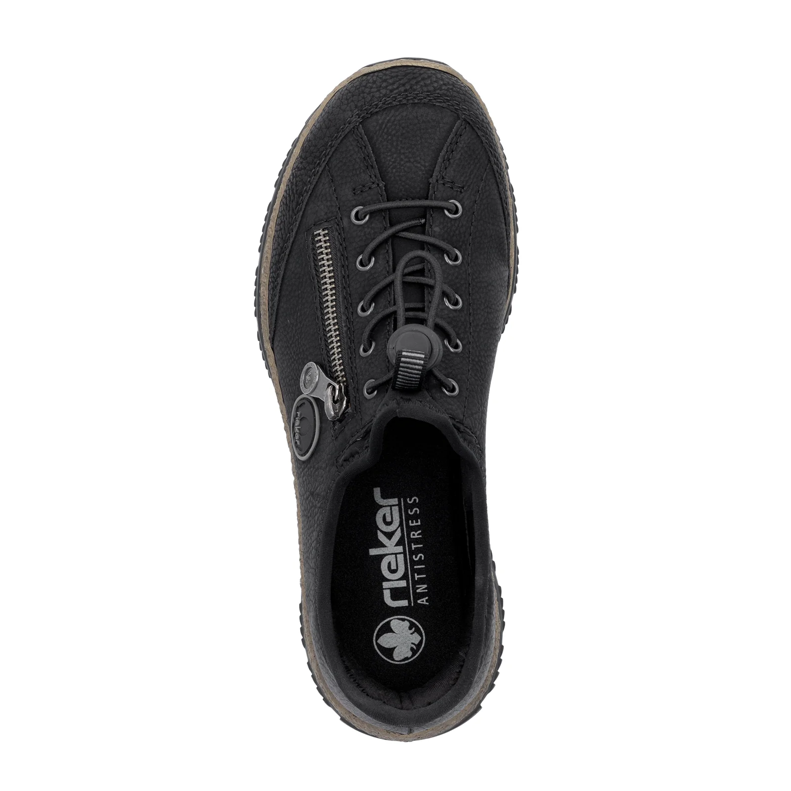 Rieker Nikita 67 Sneaker (Women) - Black/Black - Image 3