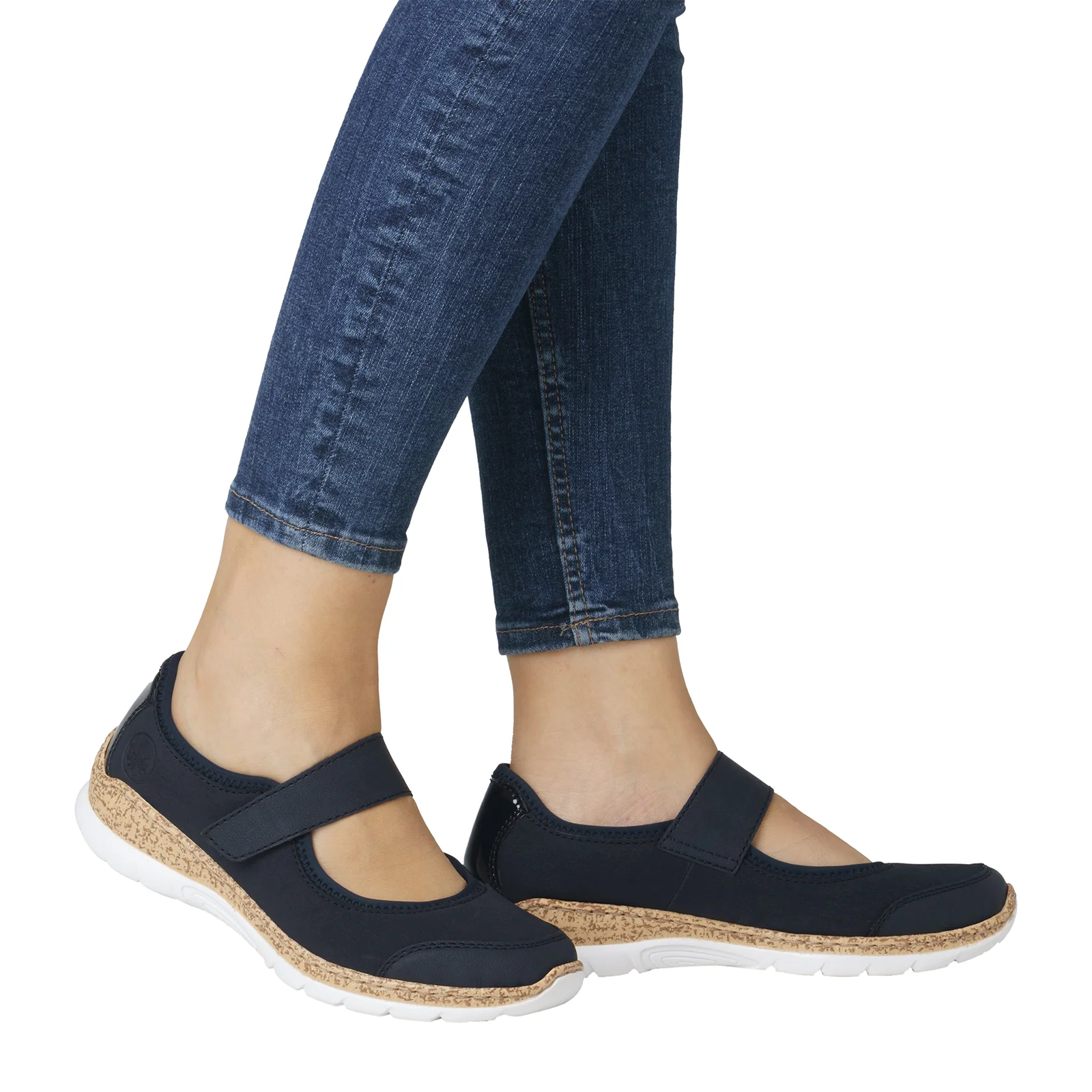 Rieker Nikita B0 Slip On (Women) - Navy - Image 8