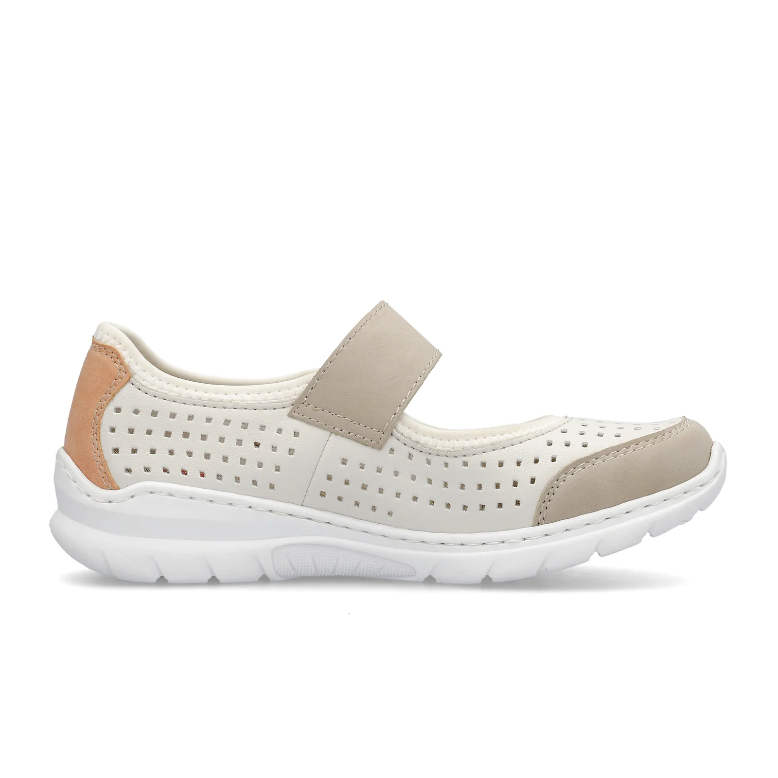 Rieker Nikita B5 Mary Jane (Women) - Ginger/Off White