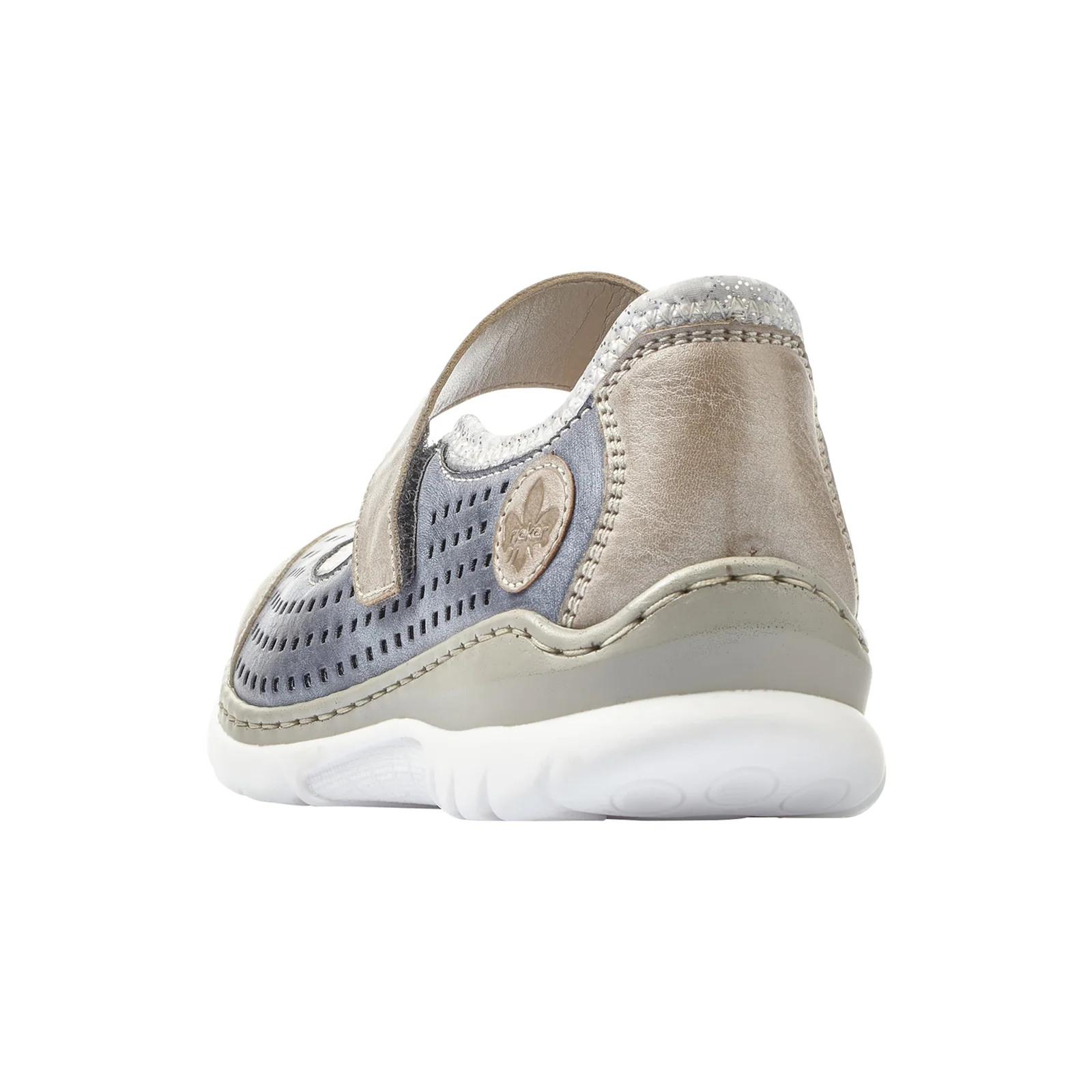 Rieker Nikita B5 Mary Jane (Women) - Steel/Ozean - Image 3
