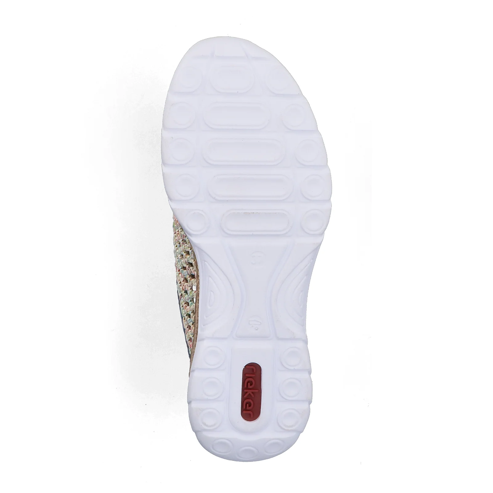 Rieker Nikita G6 Sneaker (Women) - Bleu/Pastell/Perlcreme - Image 9