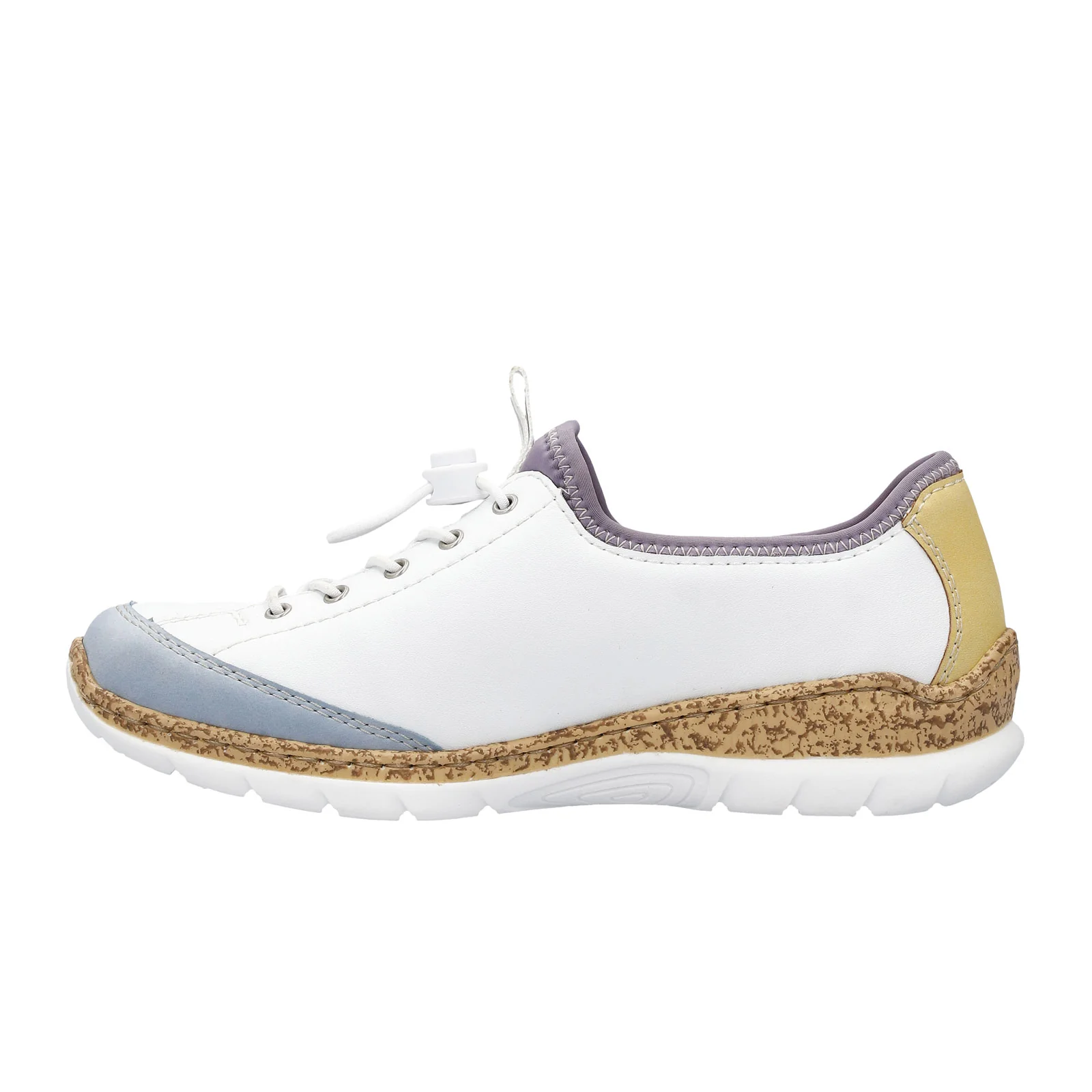 Rieker Nikita K6 Sneaker (Women) - Aqua/Weiss/Sun/Purple - Image 2