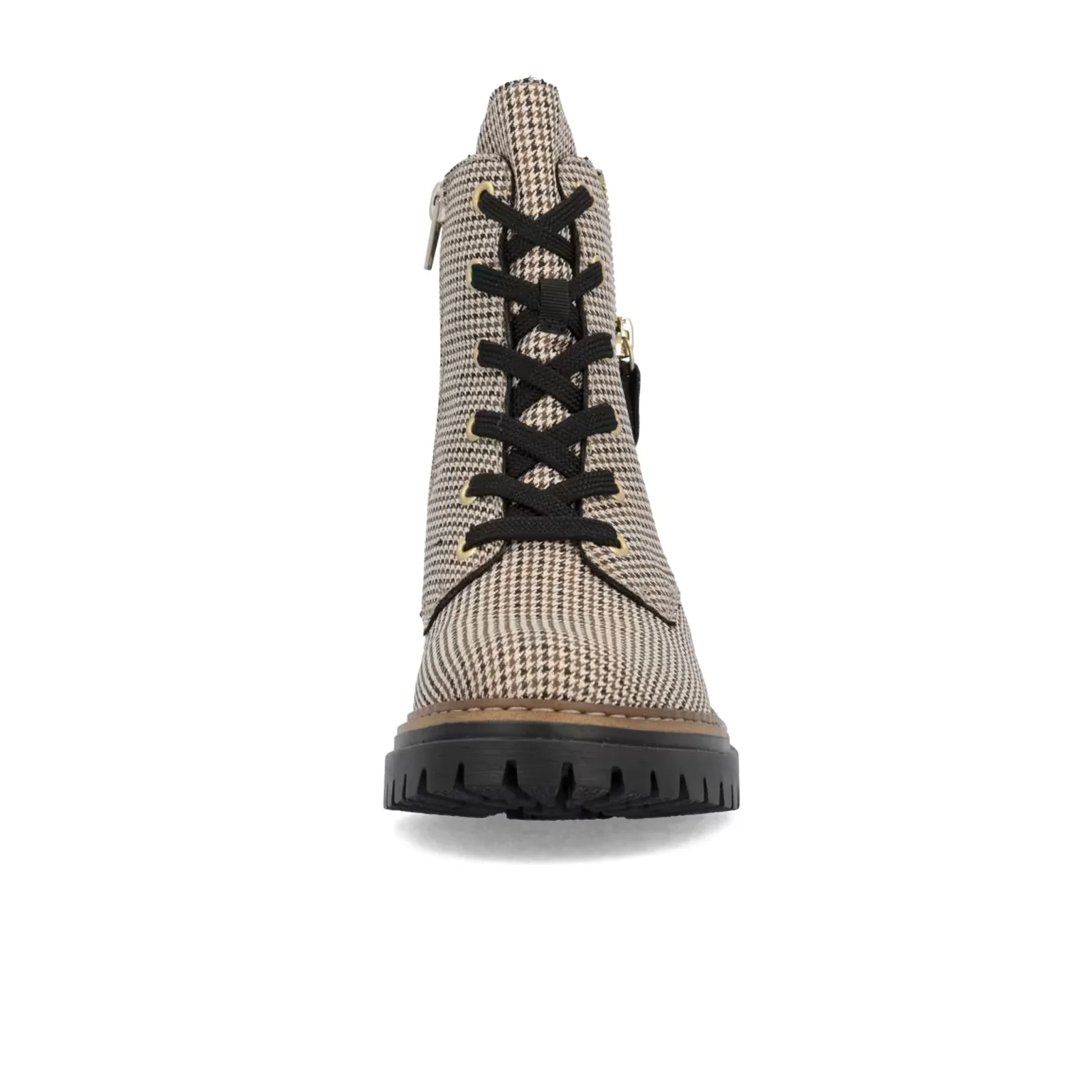 Rieker Pearl 17 Boot (Women) - Beige Schwarz/Schwarz Caroni - Image 5