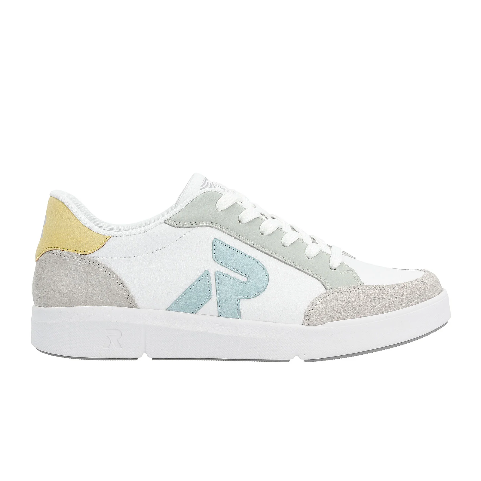 Rieker R-Evolution Adelia 09 Sneaker (Women) - Marble/Weiss/Cyan
