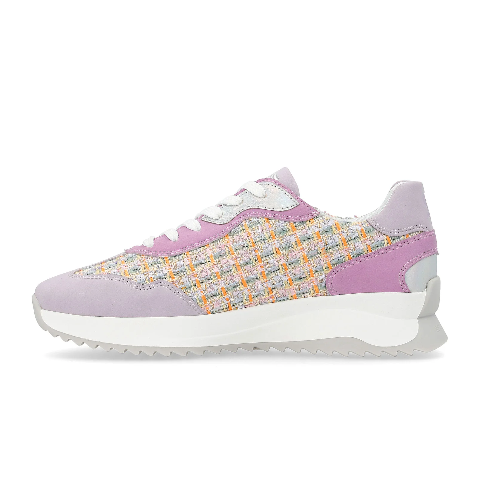 Rieker R-Evolution Dhara 00 Sneaker (Women) - Mauve/Pastel Orange - Image 2