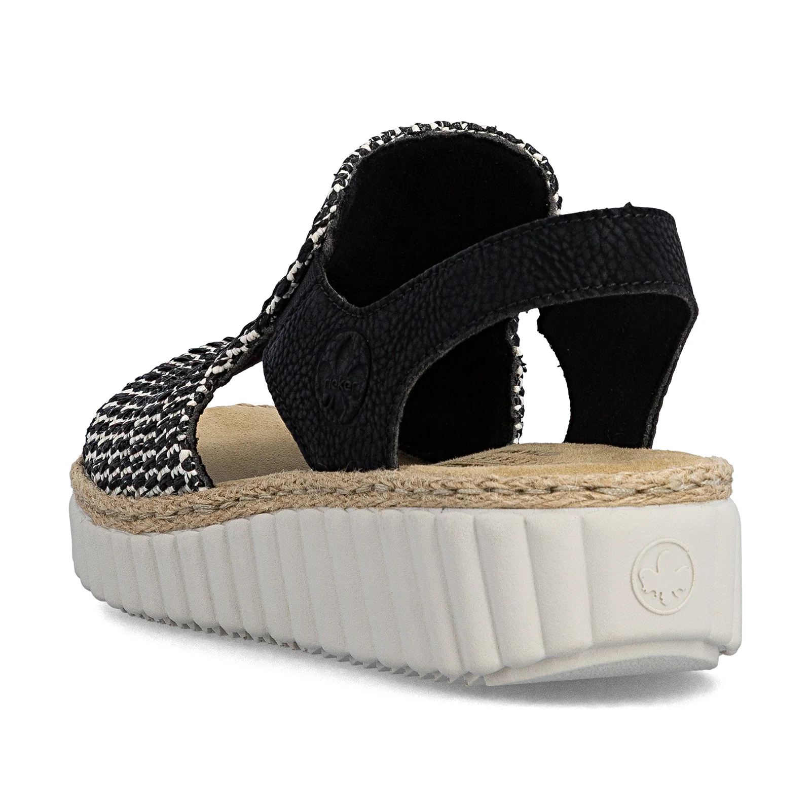 Rieker Rachel 76 Backstrap Sandal (Women) - Black Multi - Image 4