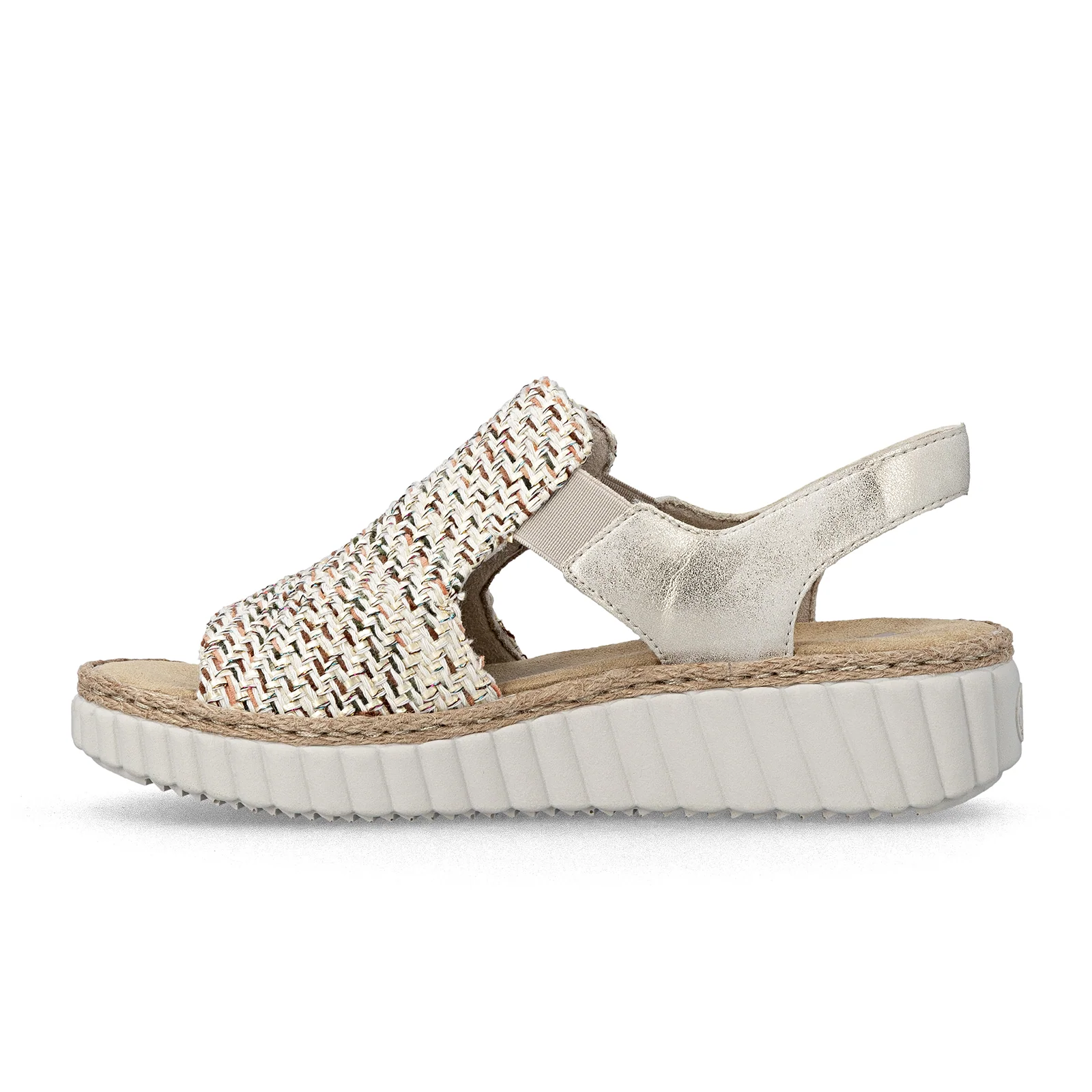 Rieker Rachel 76 Backstrap Sandal (Women) - Tan Multi - Image 2