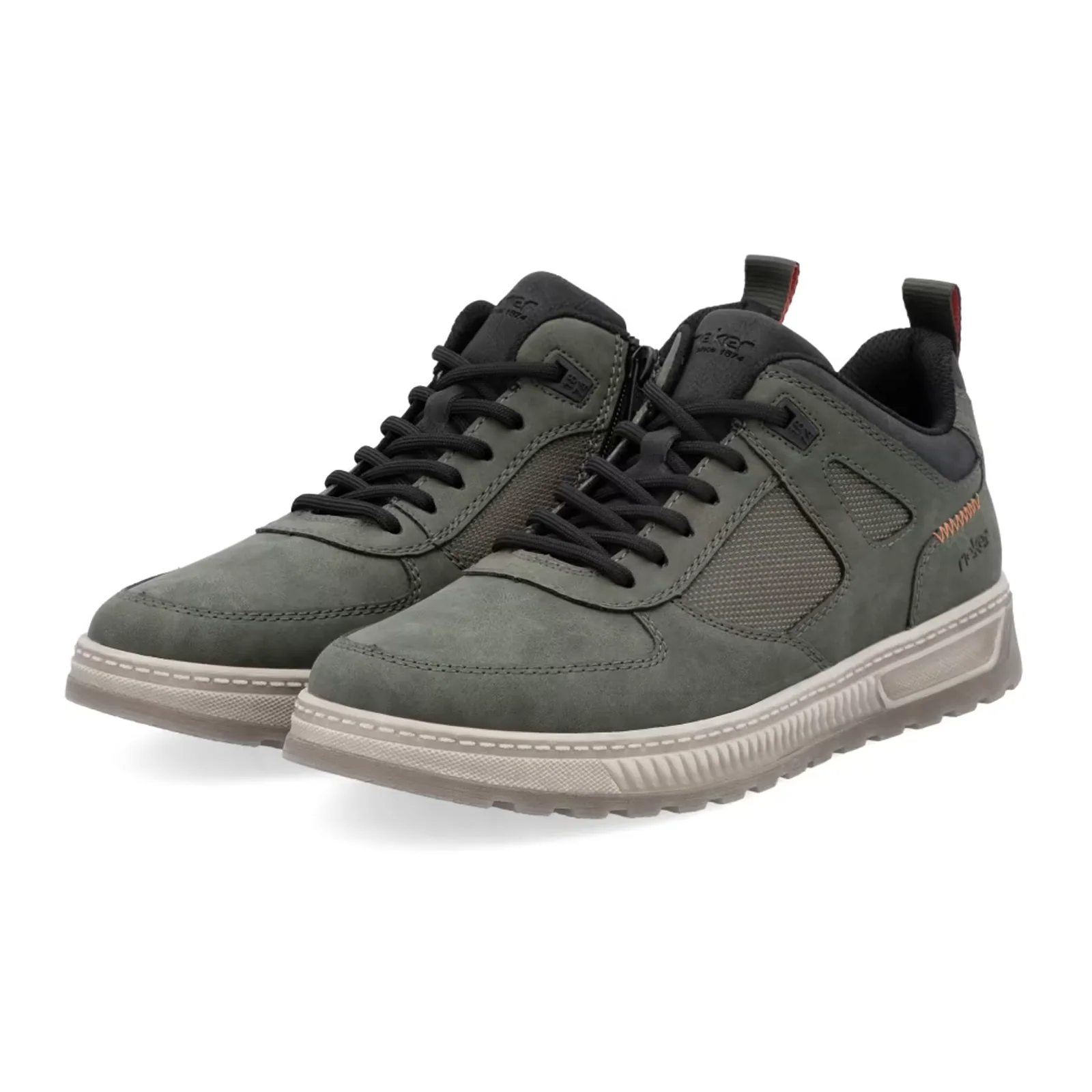 Rieker Ralf 04 Sneaker (Men) - Moor/Moor/Schwarz - Image 4
