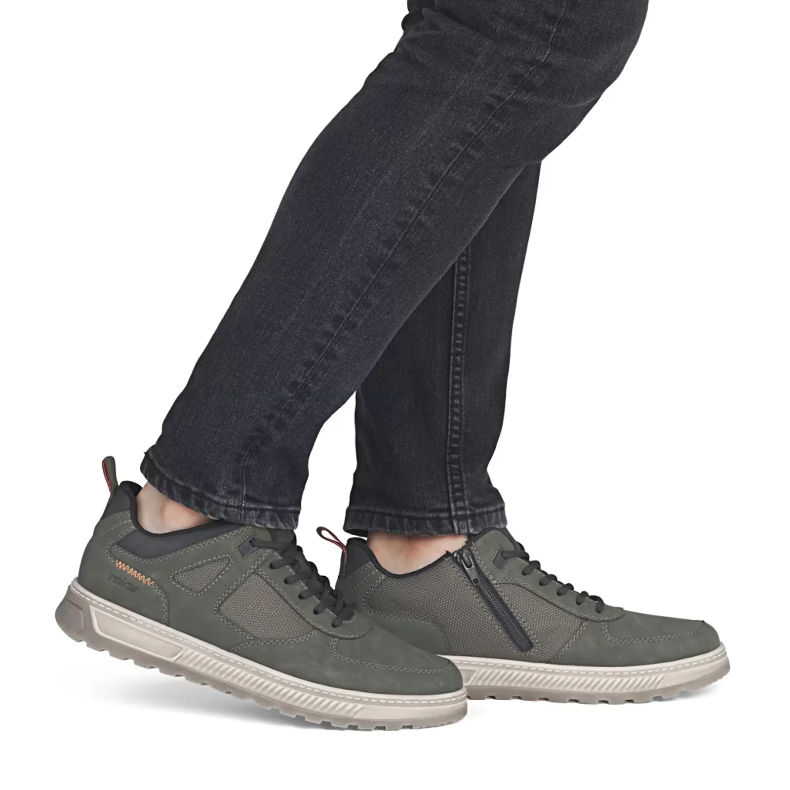 Rieker Ralf 04 Sneaker (Men) - Moor/Moor/Schwarz - Image 9