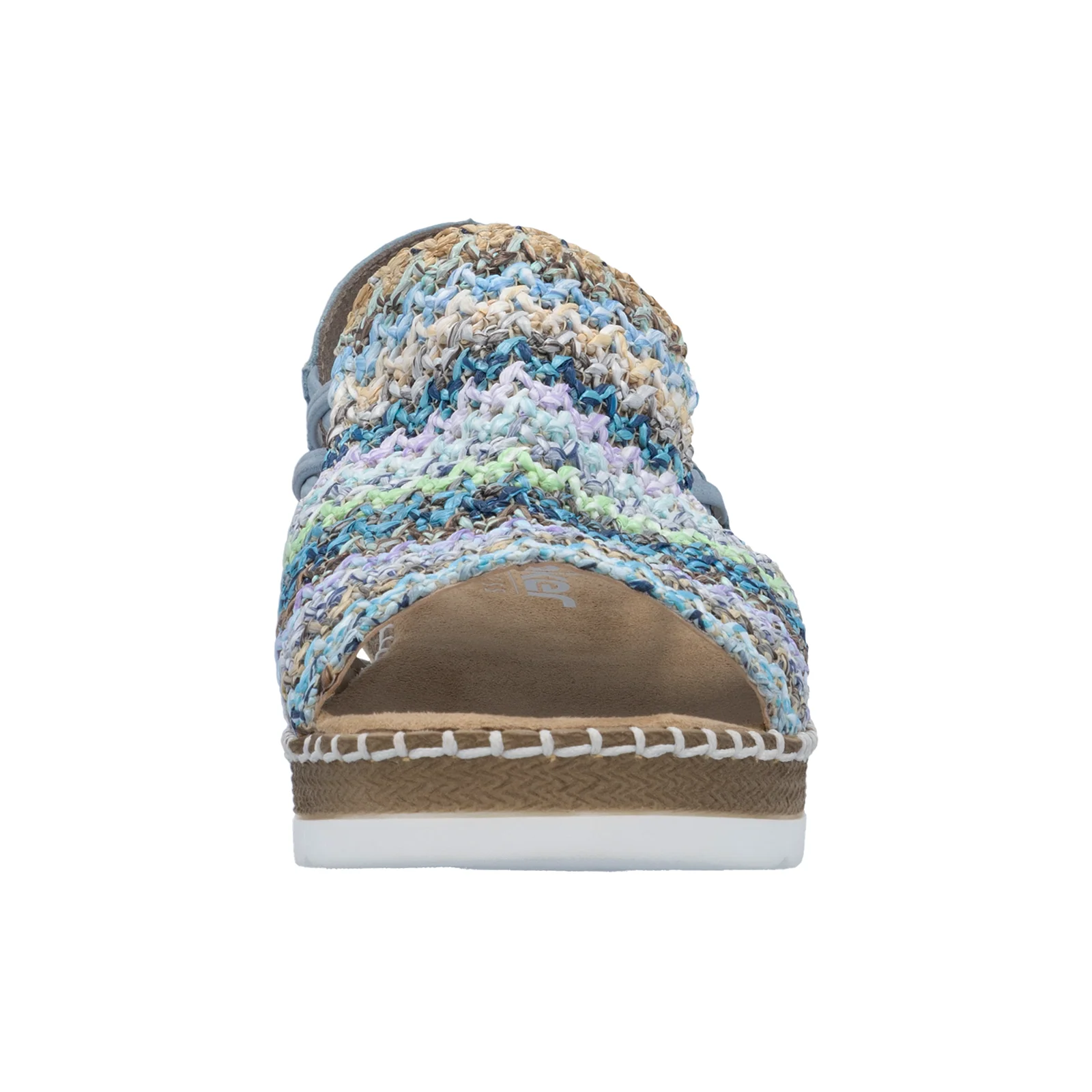 Rieker Regina 41 Backstrap Sandal (Women) - Blue Multi - Image 6