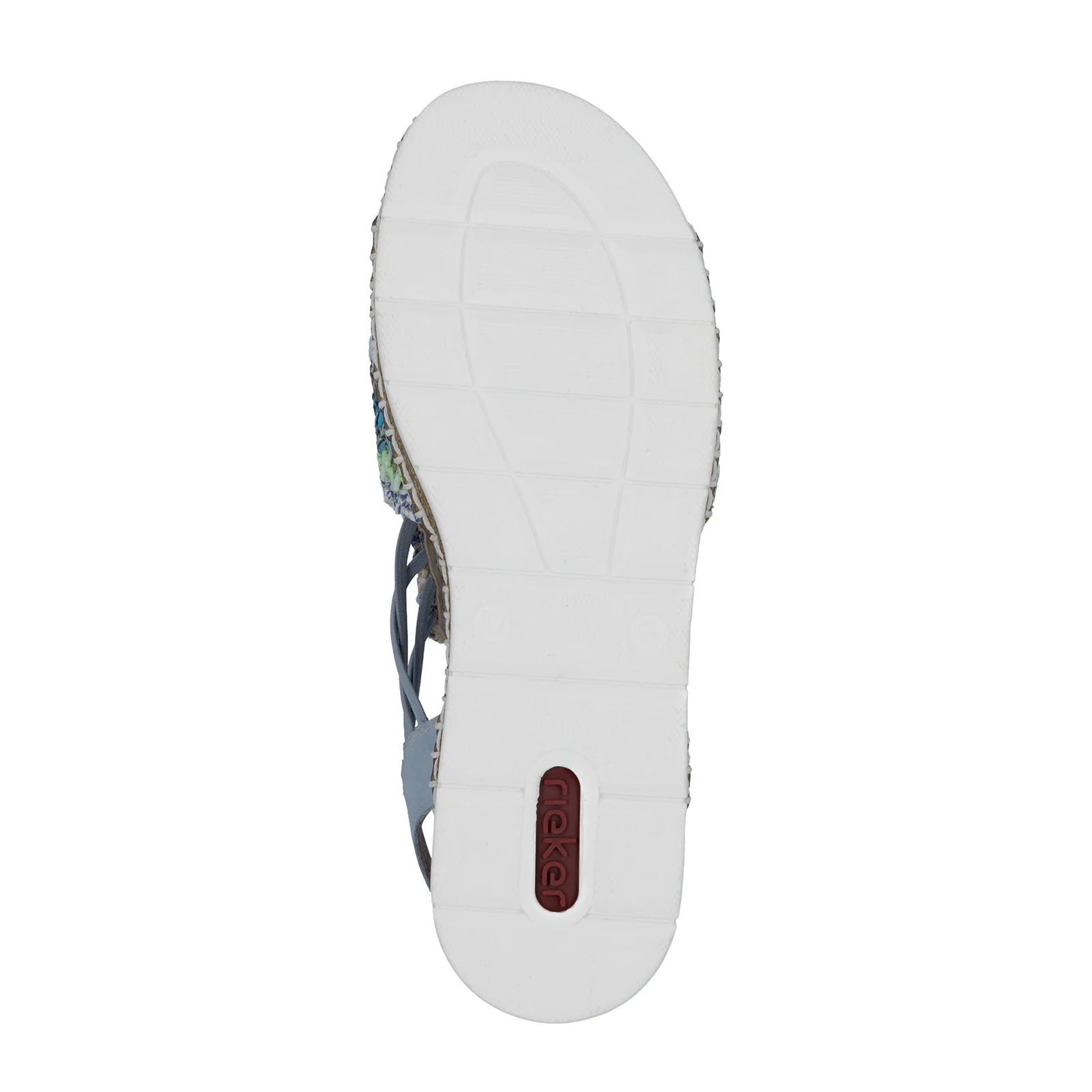 Rieker Regina 41 Backstrap Sandal (Women) - Blue Multi - Image 9
