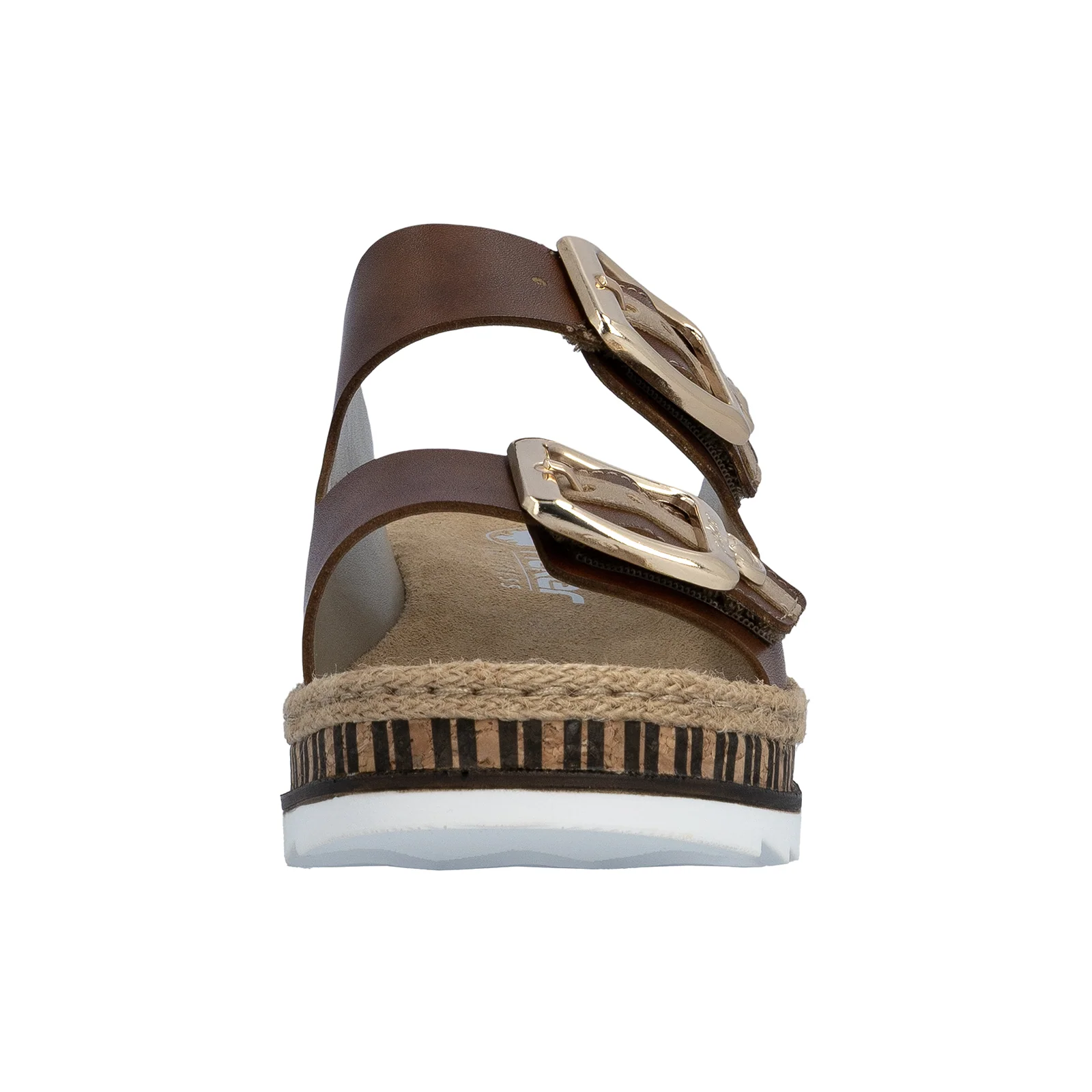 Rieker Regina 55 Slide Sandal (Women) - Brown - Image 5