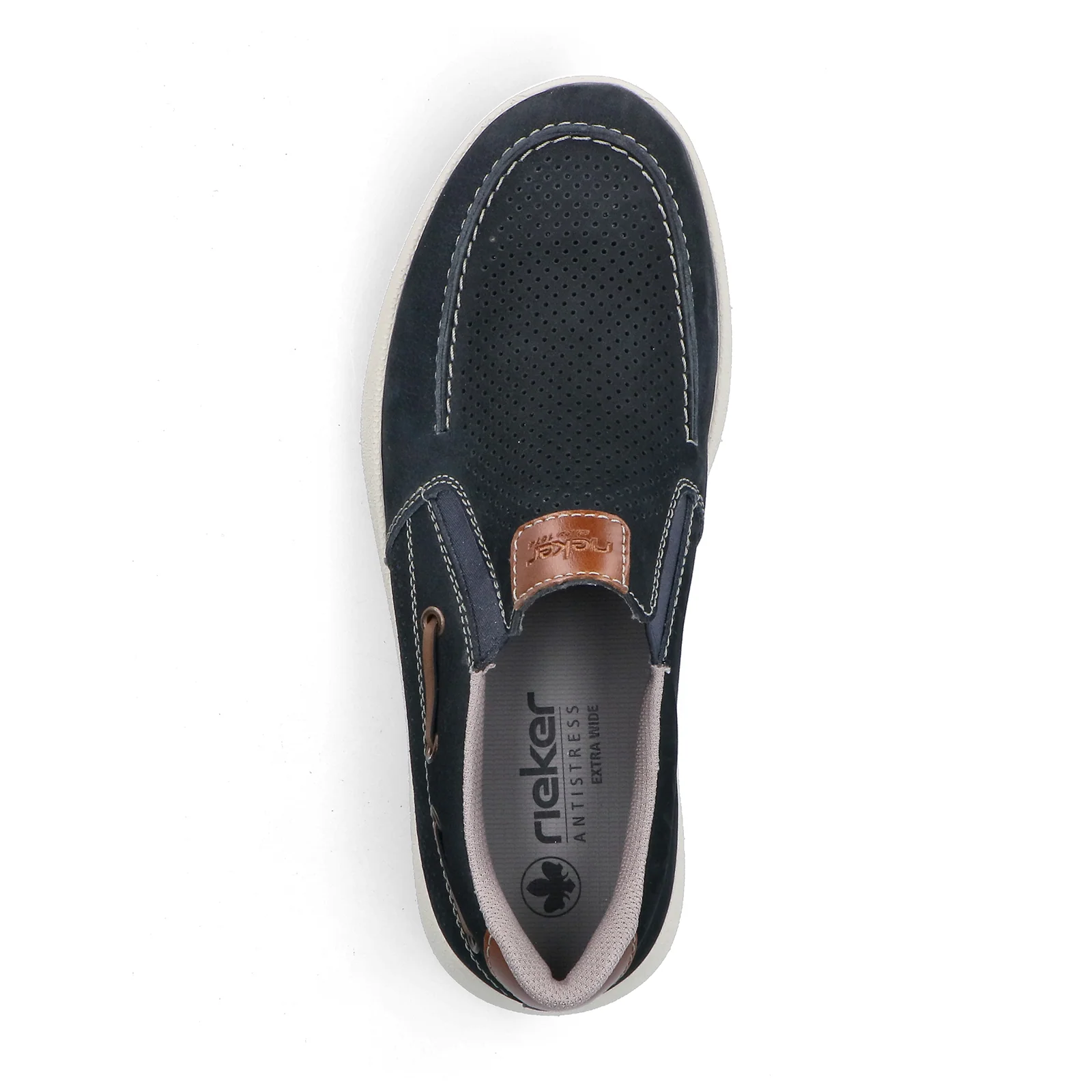 Rieker Reinhard 68 Slip On (Men) - Pazifik/Amaretto - Image 8