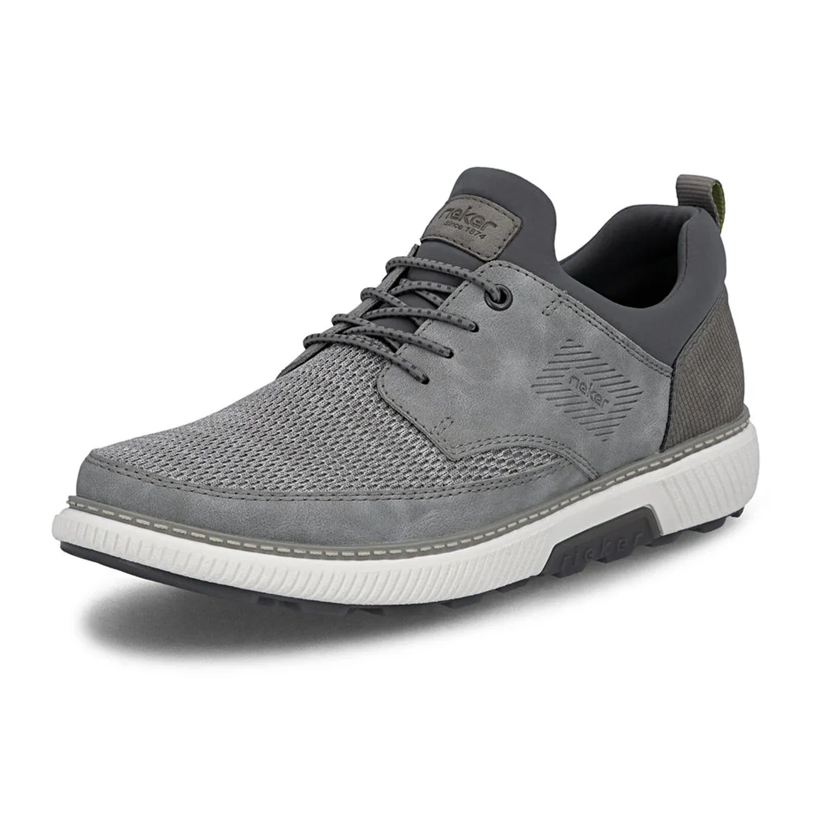 Rieker Stan 54 Oxford (Men) - Grigio/Grey/Pietra/Blei - Image 3