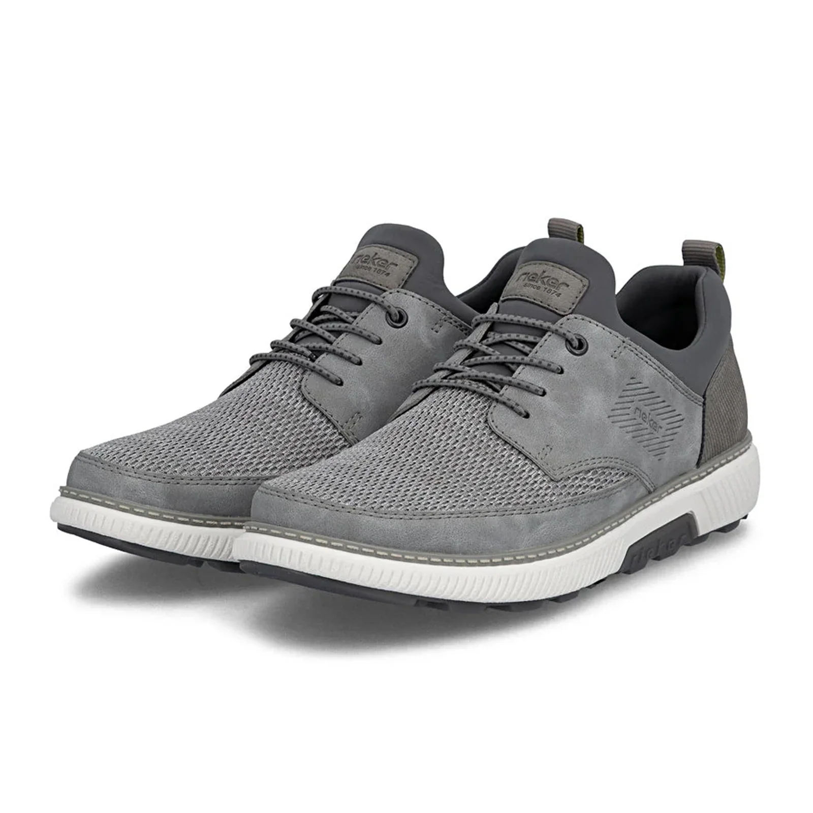 Rieker Stan 54 Oxford (Men) - Grigio/Grey/Pietra/Blei - Image 4