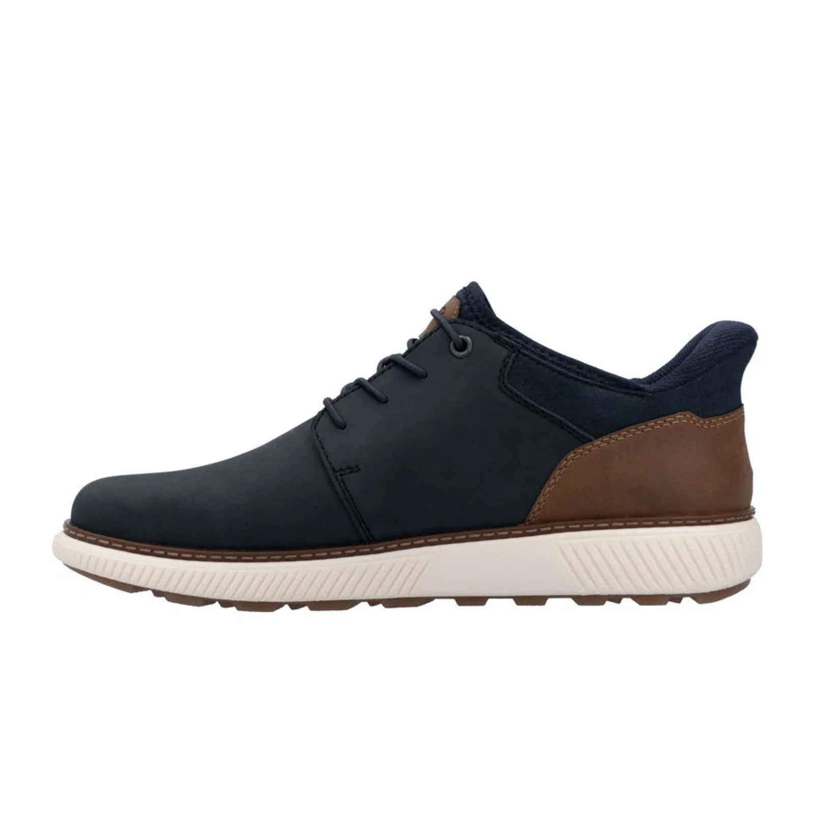 Rieker Stan 57 Oxford (Men) - Midnight/Pazifik/Nuss/Navy - Image 2