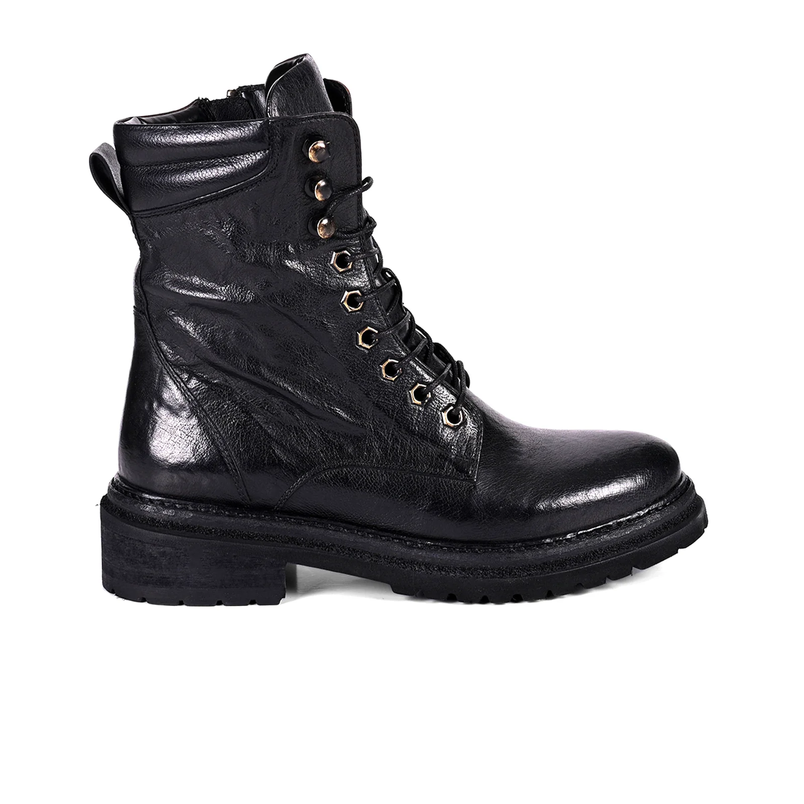 ROAN Awol Lace Up Mid Boot (Women) - Black