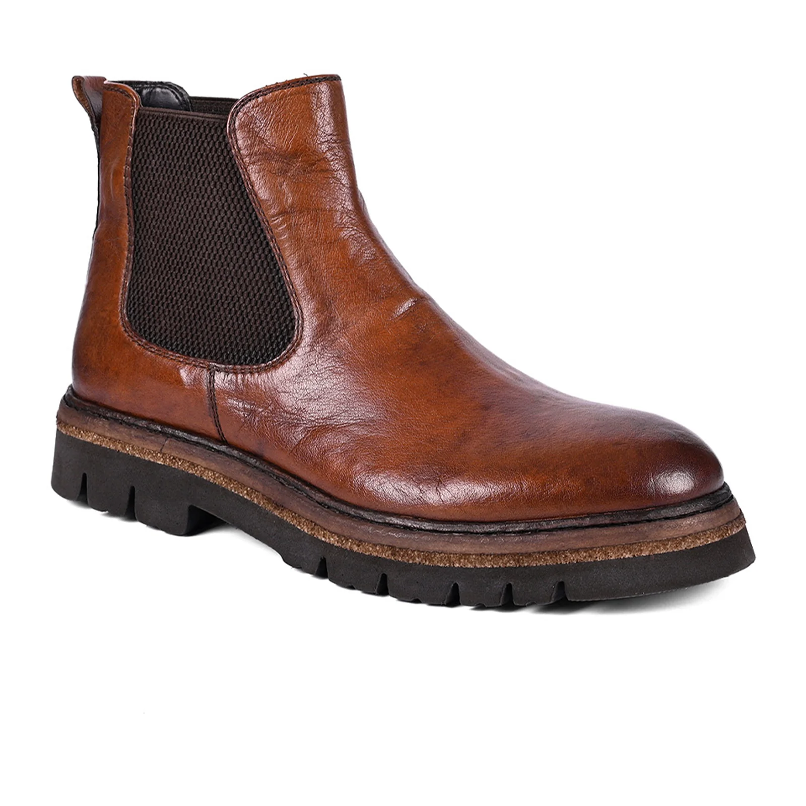 ROAN Defy Chelsea Boot (Men) - Cognac TDM HD TML - Image 3