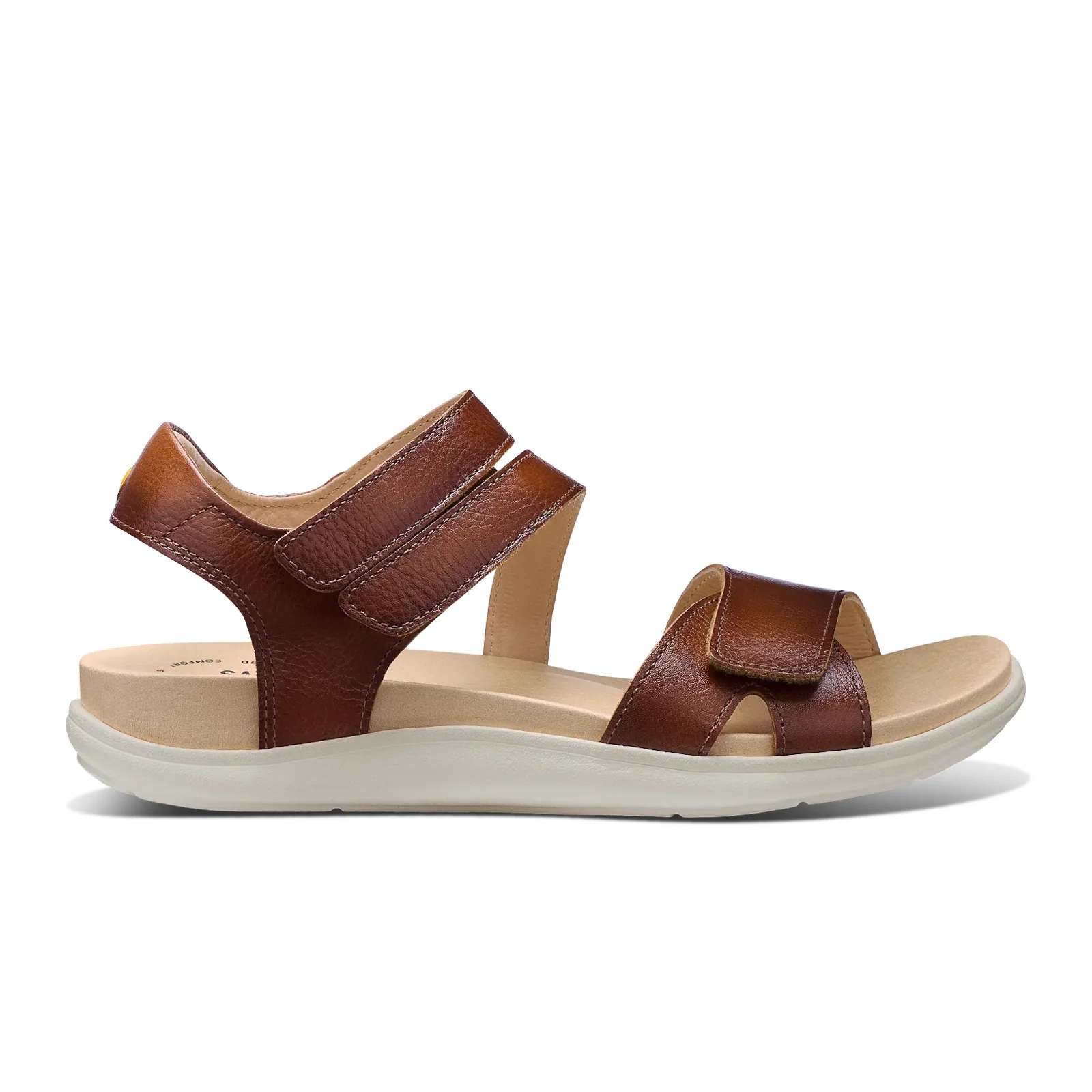 Samuel Hubbard Capri Backstrap Sandal (Women) - Cognac Leather