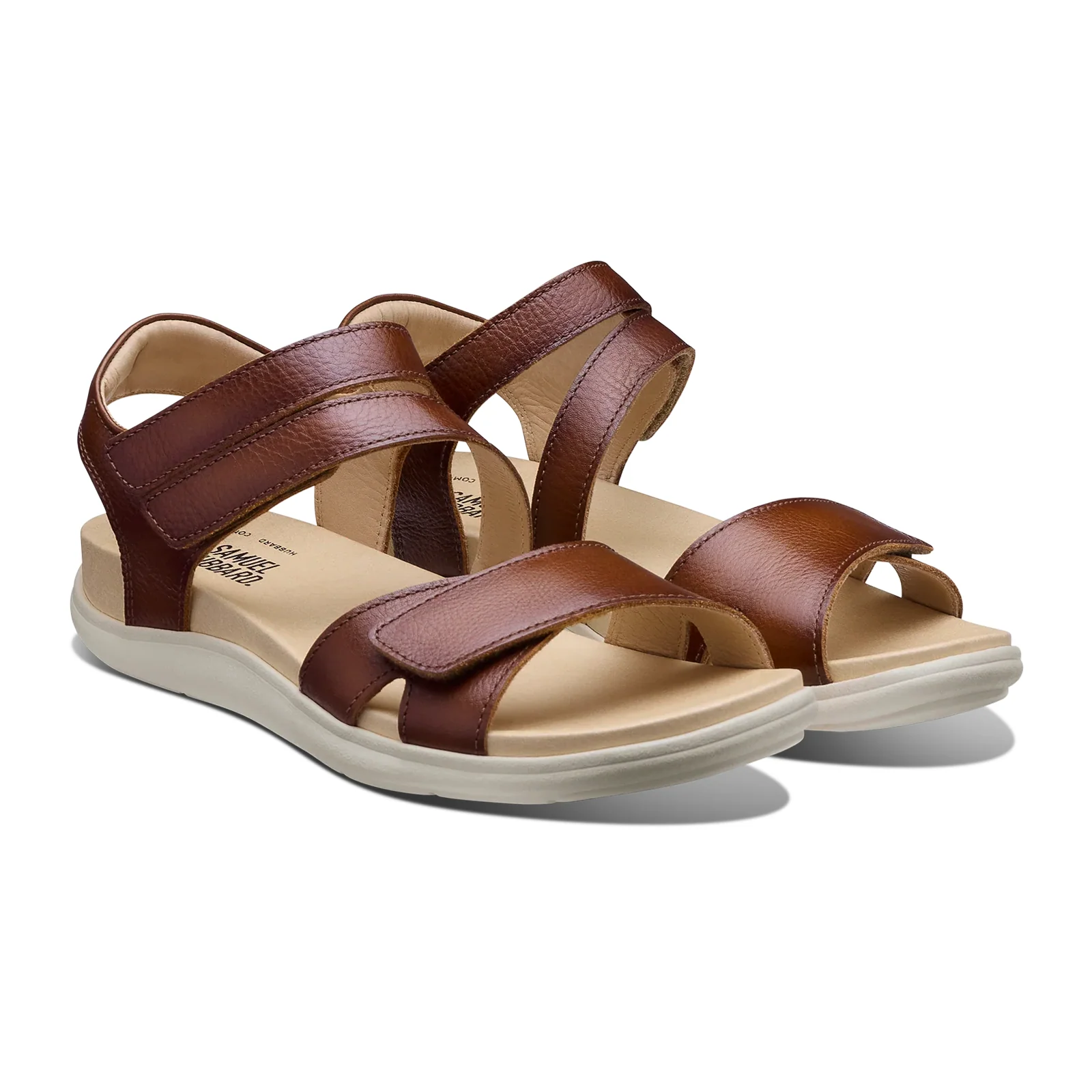 Samuel Hubbard Capri Backstrap Sandal (Women) - Cognac Leather - Image 3