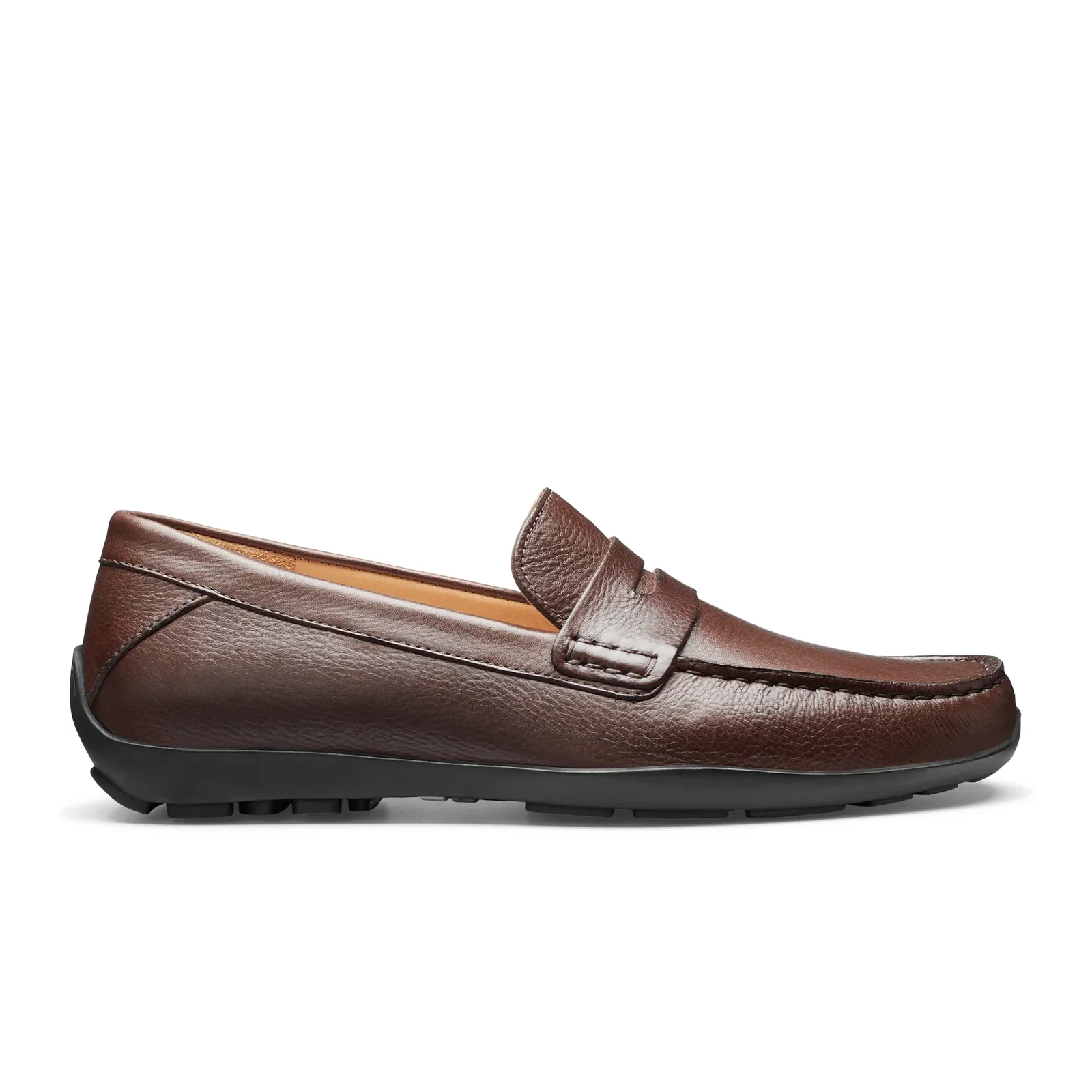 Samuel Hubbard Free Spirit Slip On (Men) - Brown Leather
