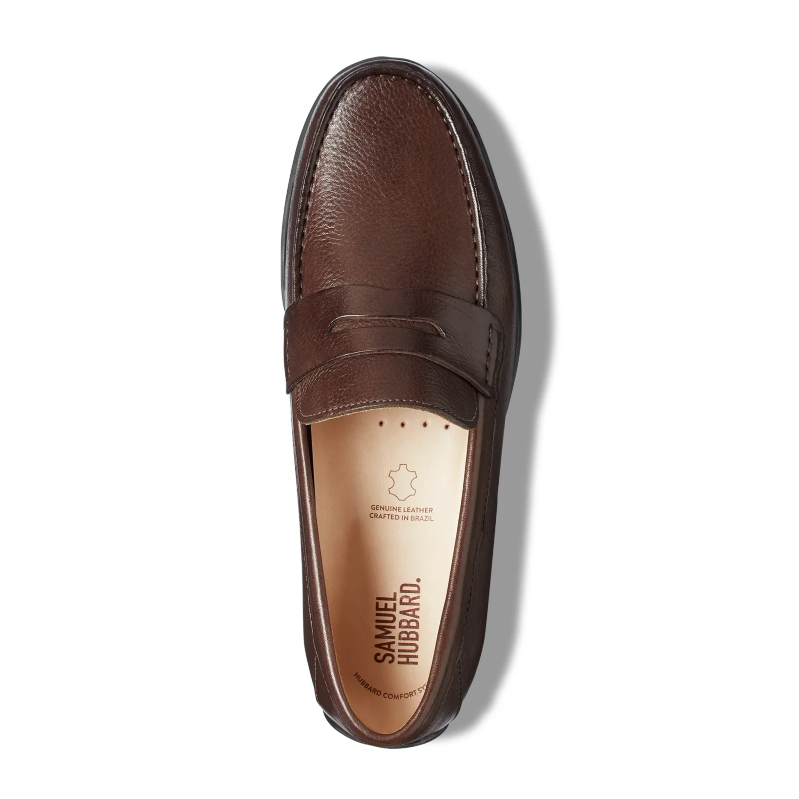 Samuel Hubbard Free Spirit Slip On (Men) - Brown Leather - Image 4