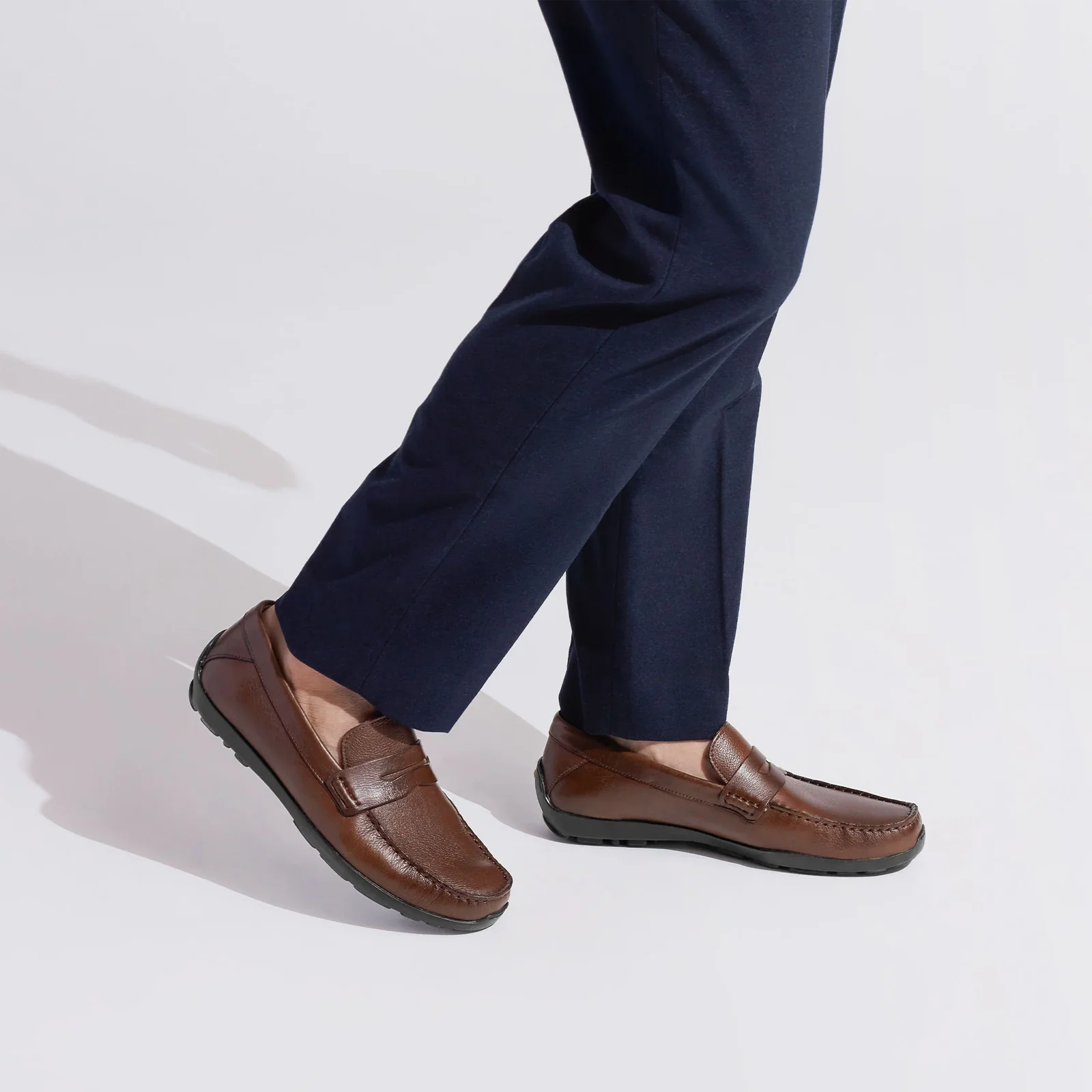 Samuel Hubbard Free Spirit Slip On (Men) - Brown Leather - Image 7
