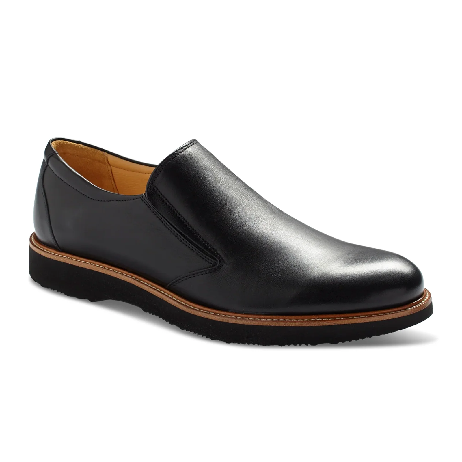 Samuel Hubbard Frequent Traveler Loafer (Men) - Black Leather - Image 2