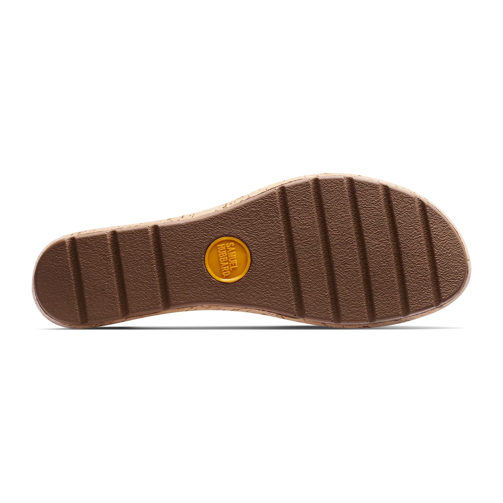 Samuel Hubbard Portola Two Strap Wedge Sandal (Women) - Cognac Leather - Image 6