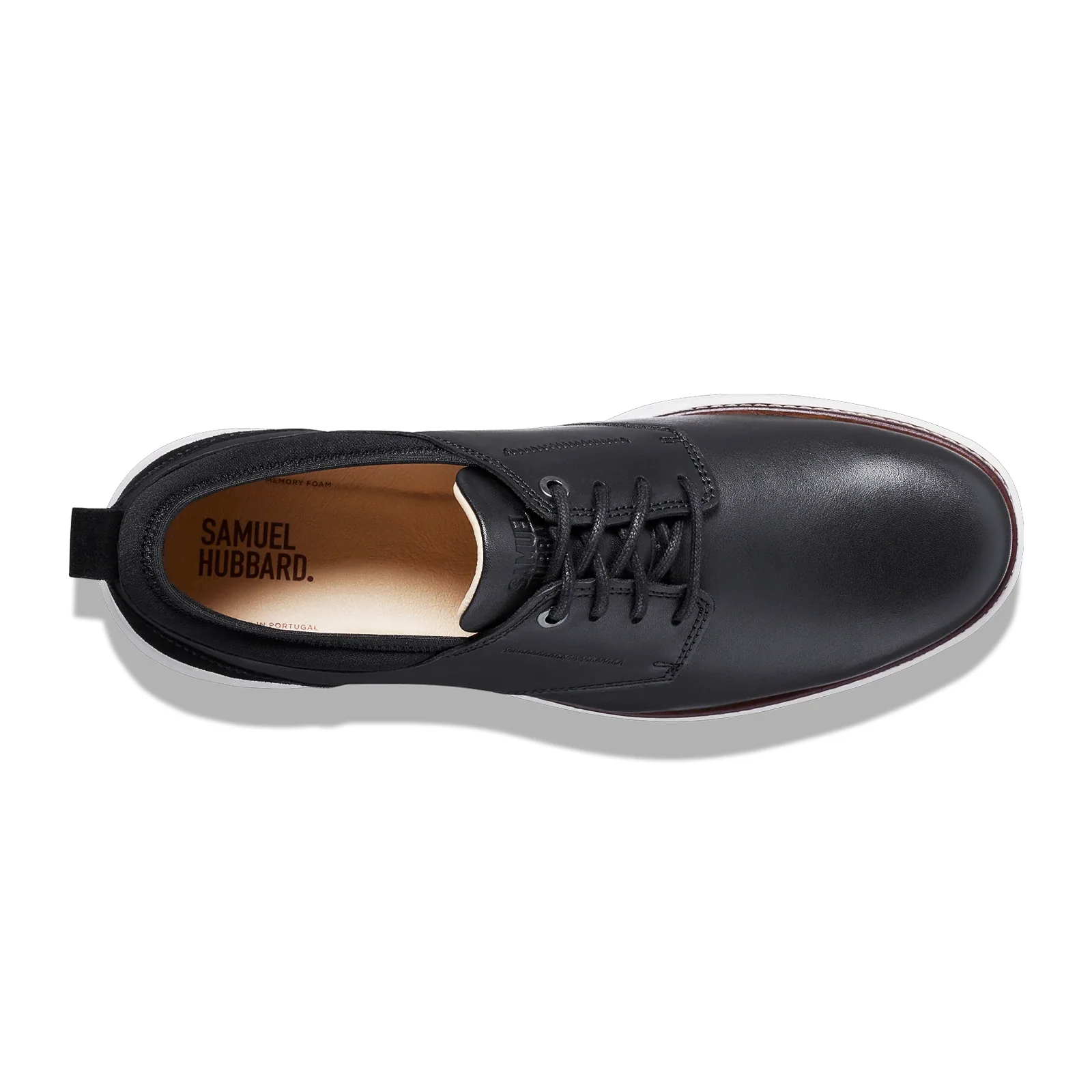 Samuel Hubbard Rafael Hybrid Lace Up (Men) - Black Leather - Image 5
