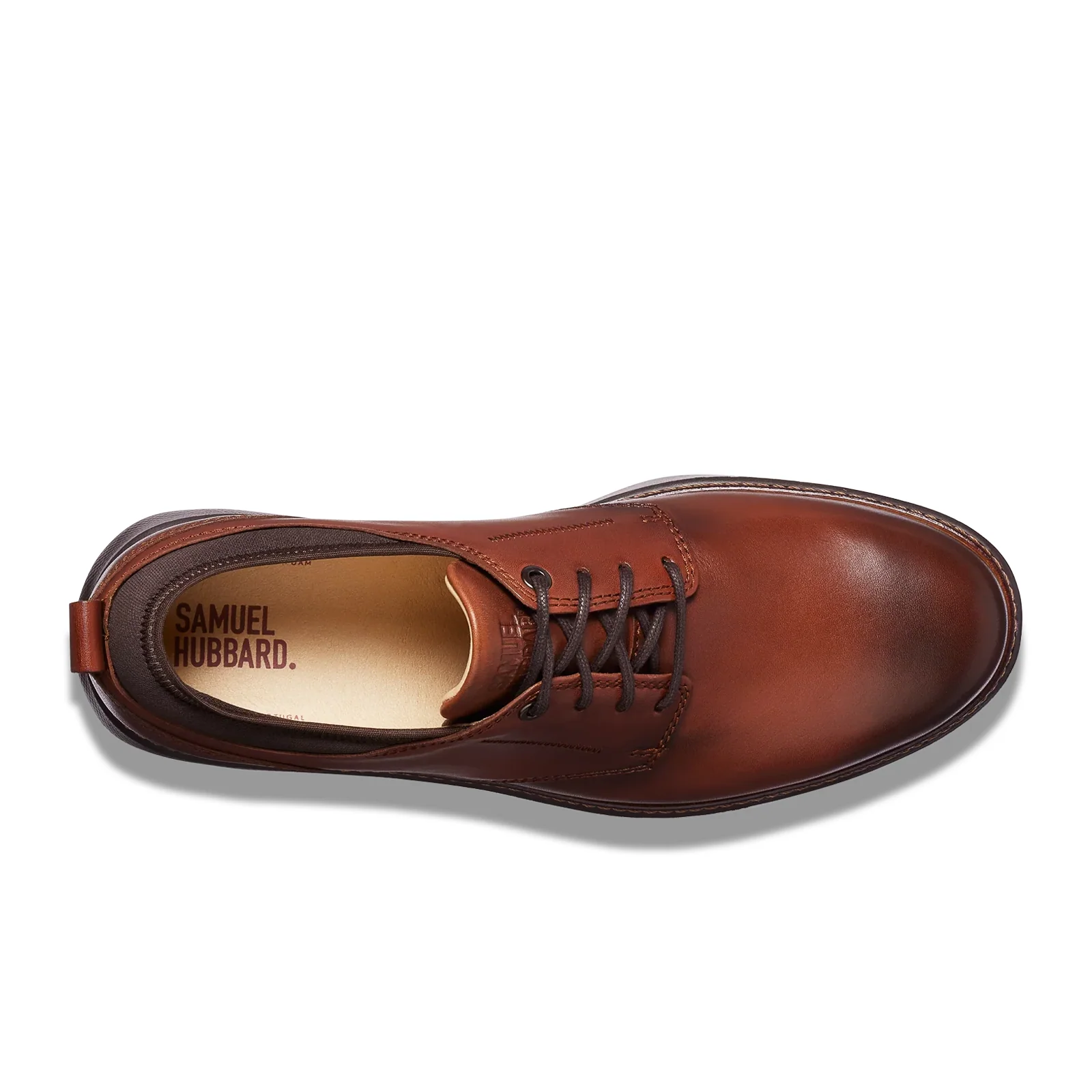 Samuel Hubbard Rafael Hybrid Lace Up (Men) - Cognac Leather - Image 5