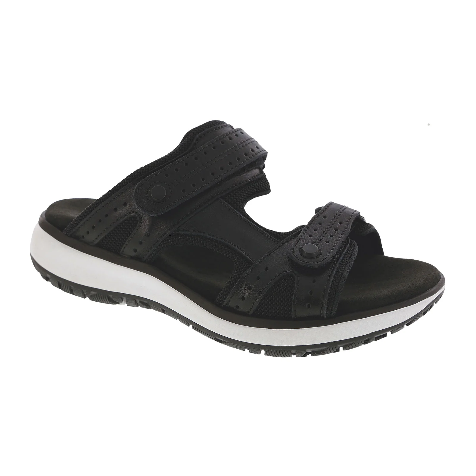 SAS Embark Slide Sandal (Women) - Black