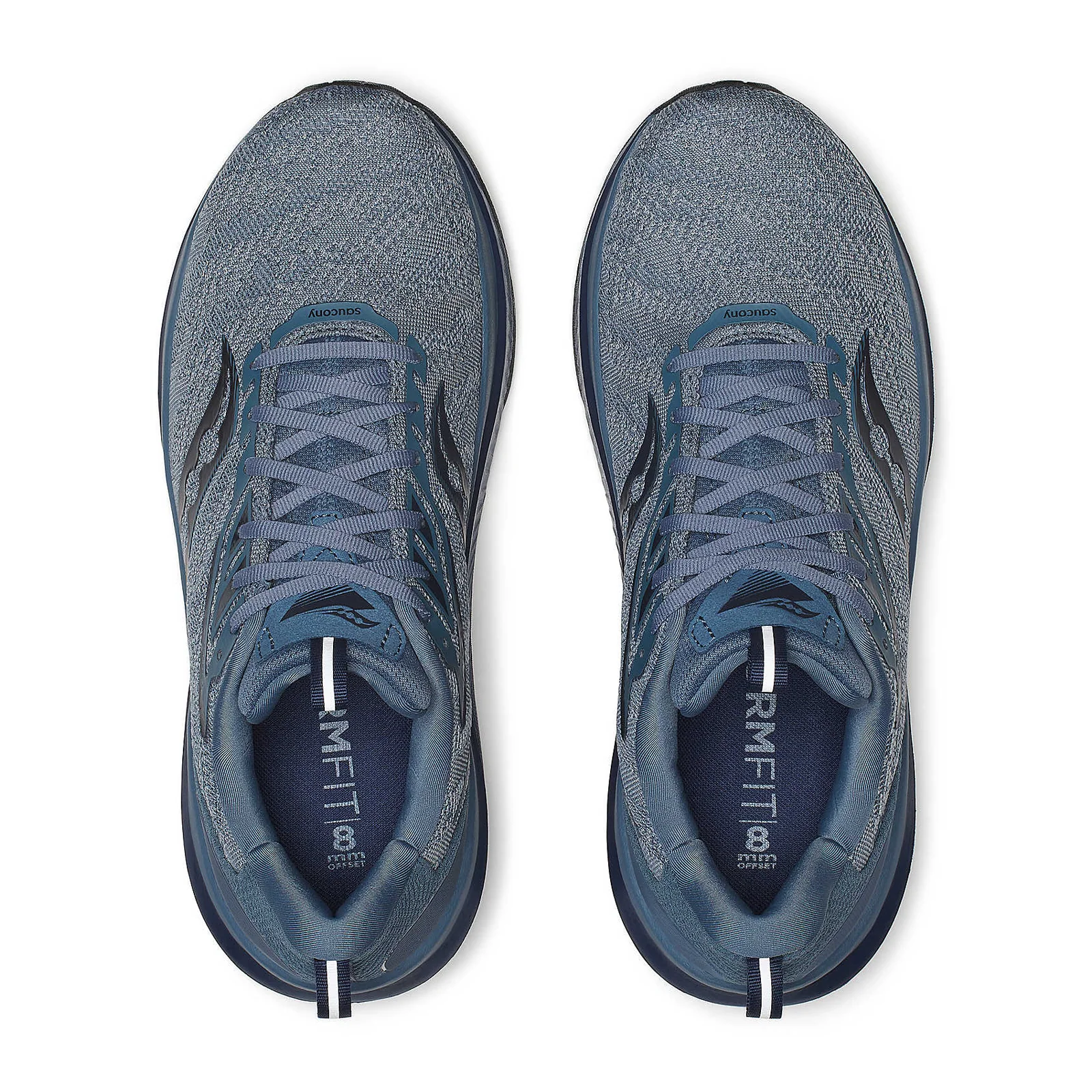 Saucony Echelon 9 Running Shoe (Men) - Mirage/Navy - Image 5