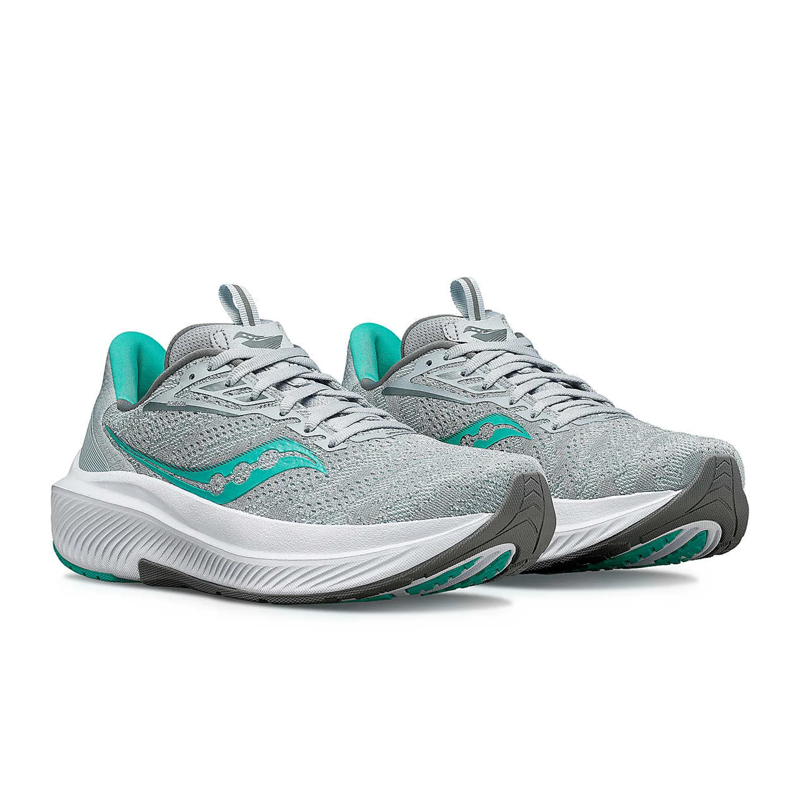 Saucony Echelon 9 Running Shoe (Women) - Granite/Mint - Image 3